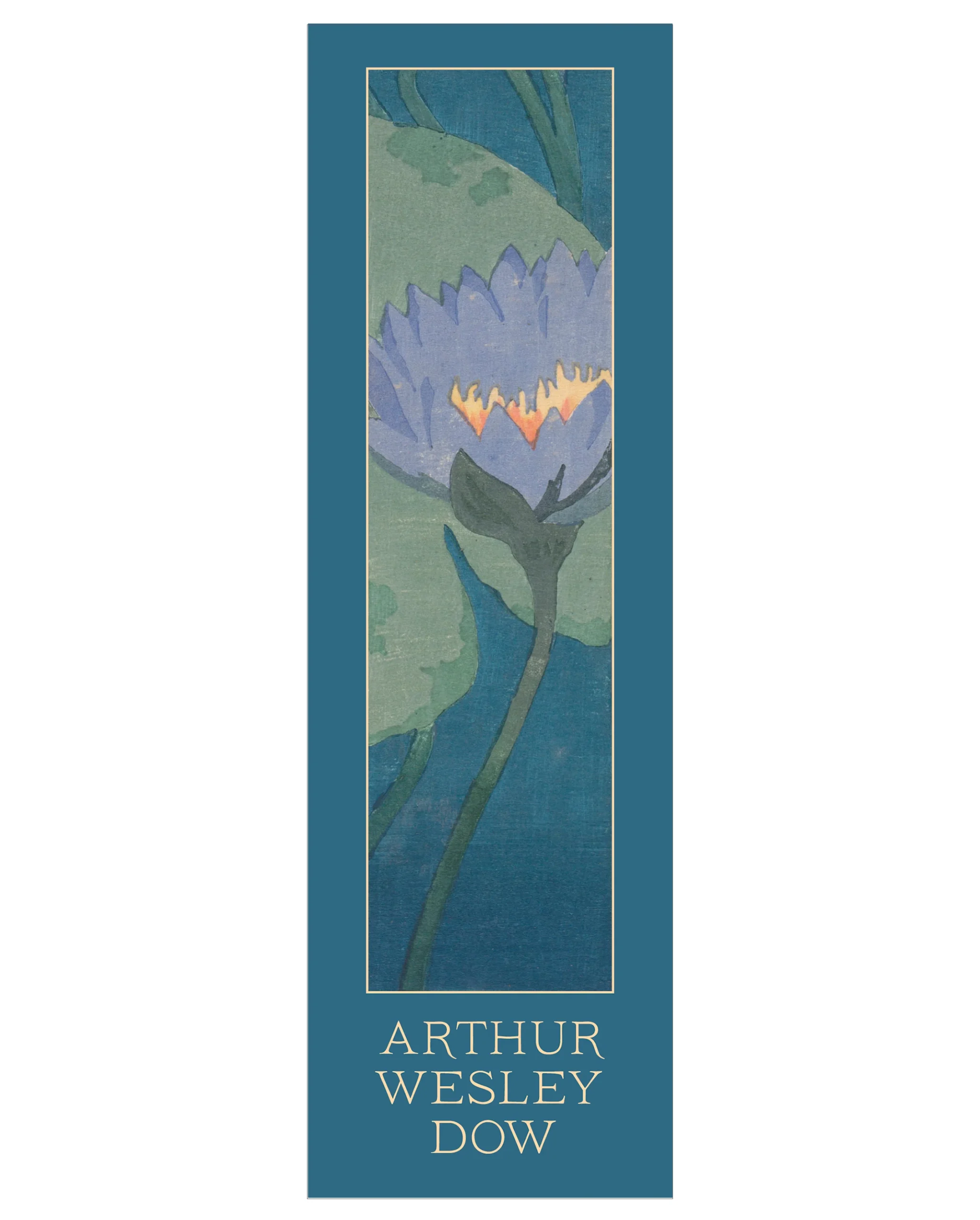 Arthur Wesley Dow: Lily Bookmark