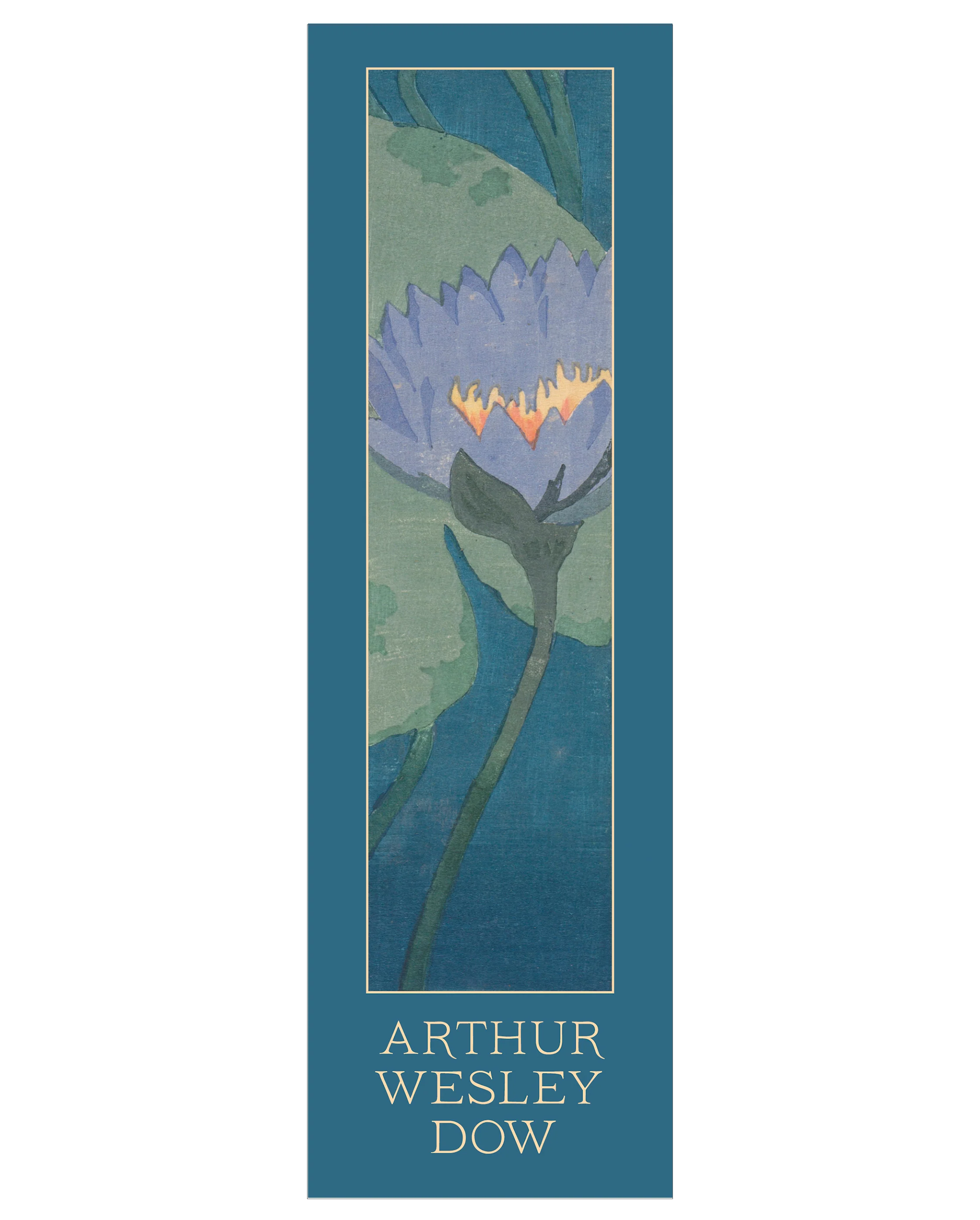 Arthur Wesley Dow: Lily Bookmark