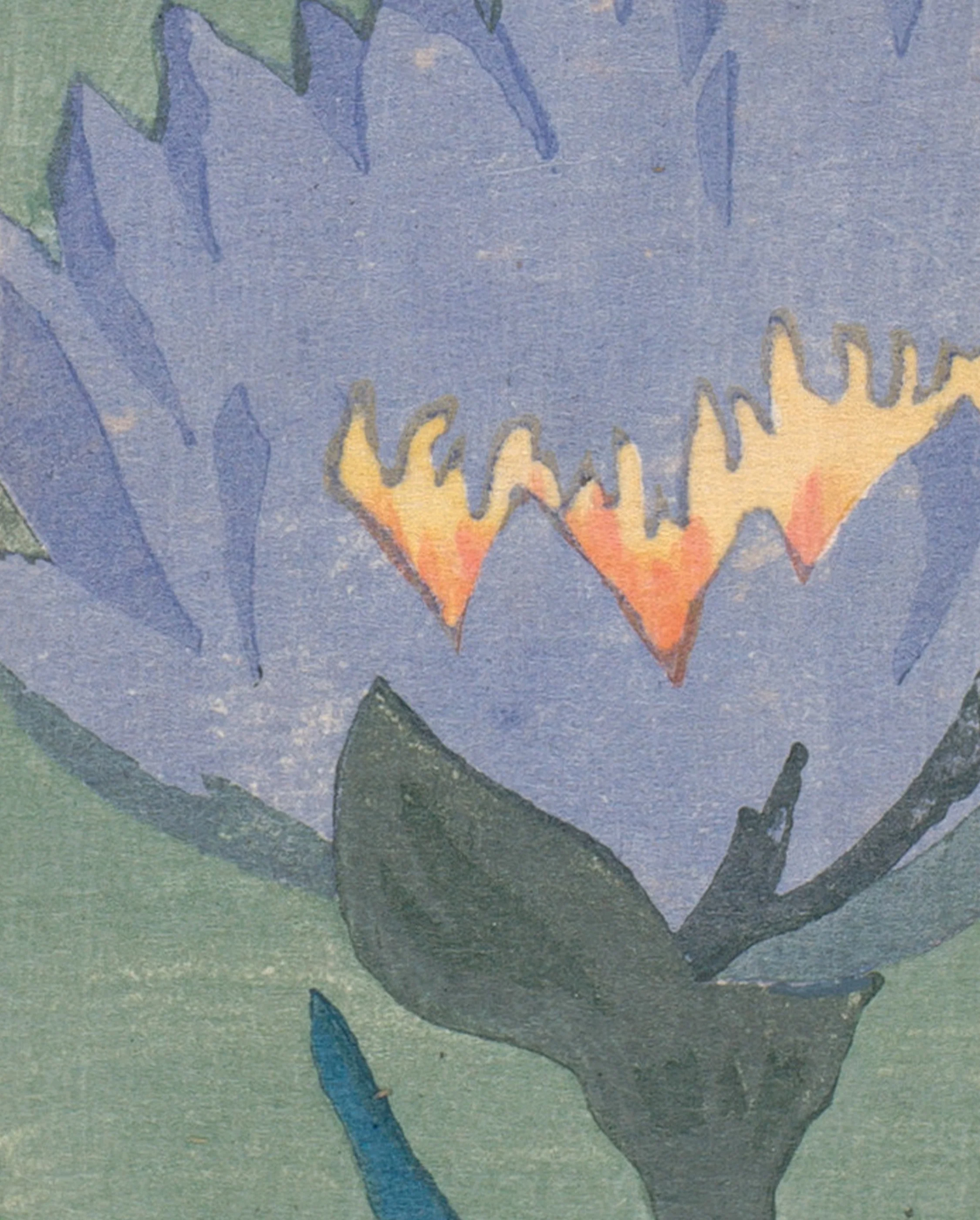 Arthur Wesley Dow: Lily Bookmark