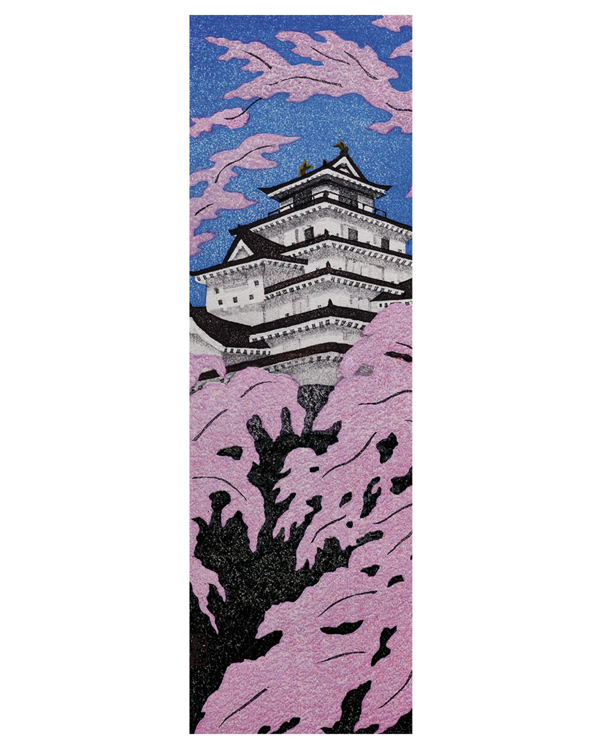 Kazuyuki Ohtsu: Tsuruga Castle Bookmark