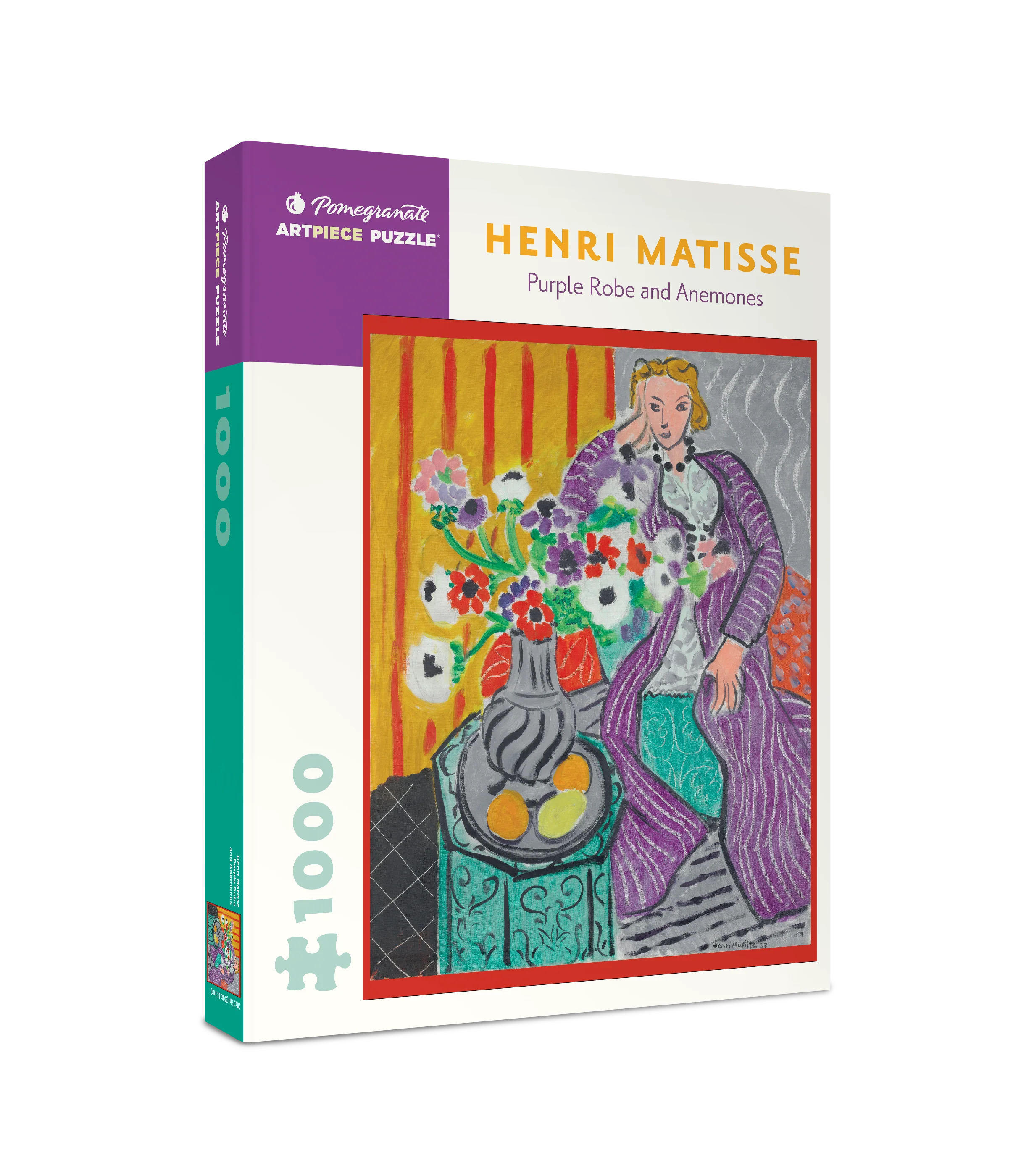 Henri Matisse: Purple Robe and Anemones 1000-piece Jigsaw Puzzle