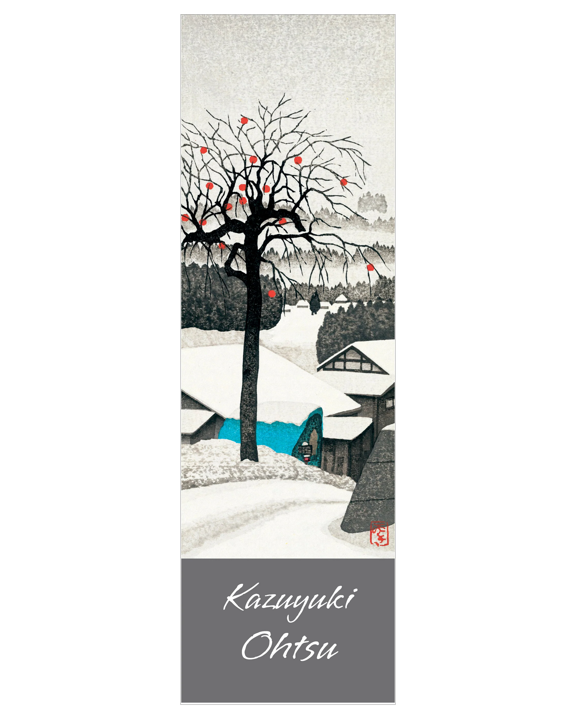 Kazuyuki Ohtsu: Sechu Zanshi Bookmark