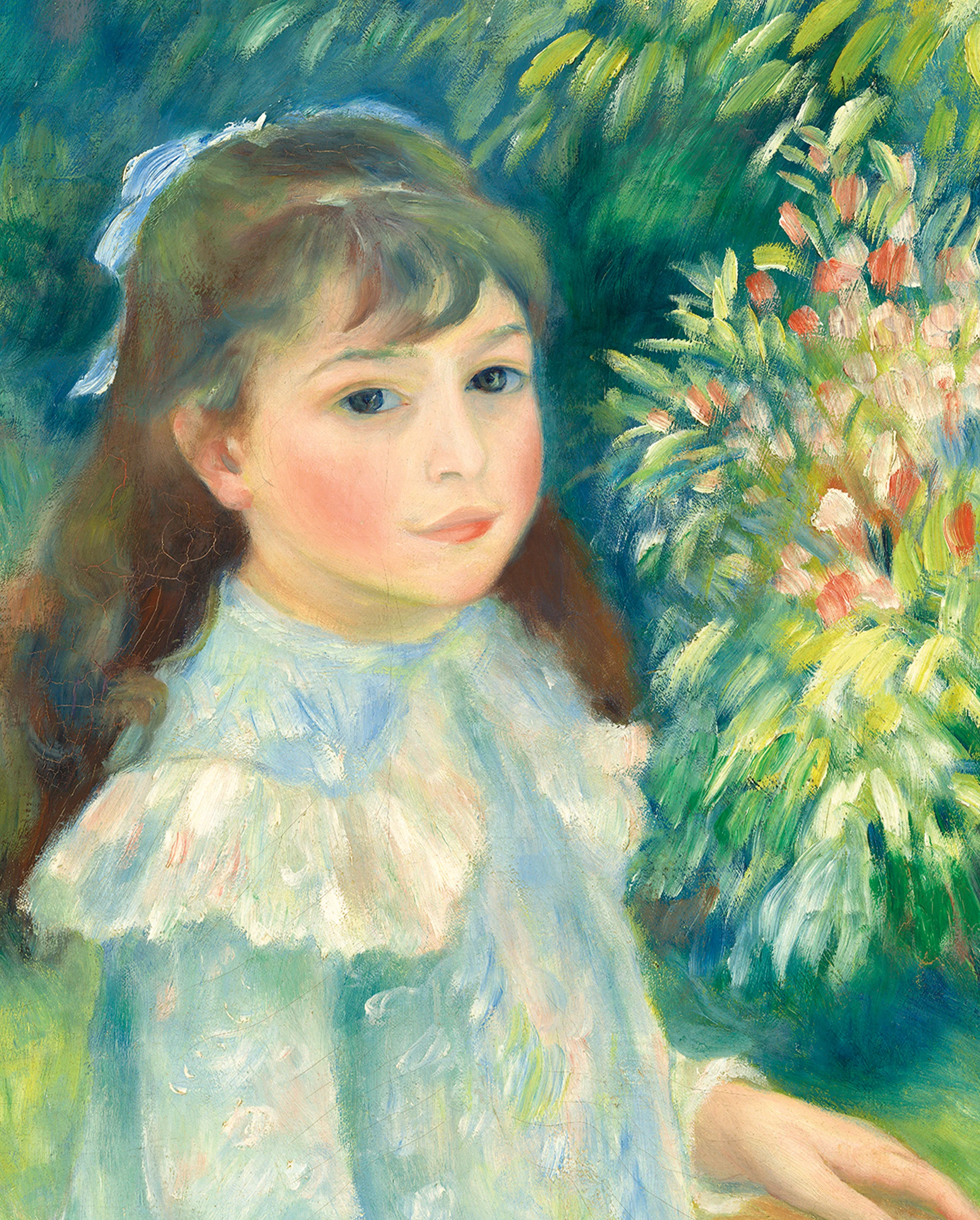 Pierre-Auguste Renoir: Girl with a Hoop Bookmark