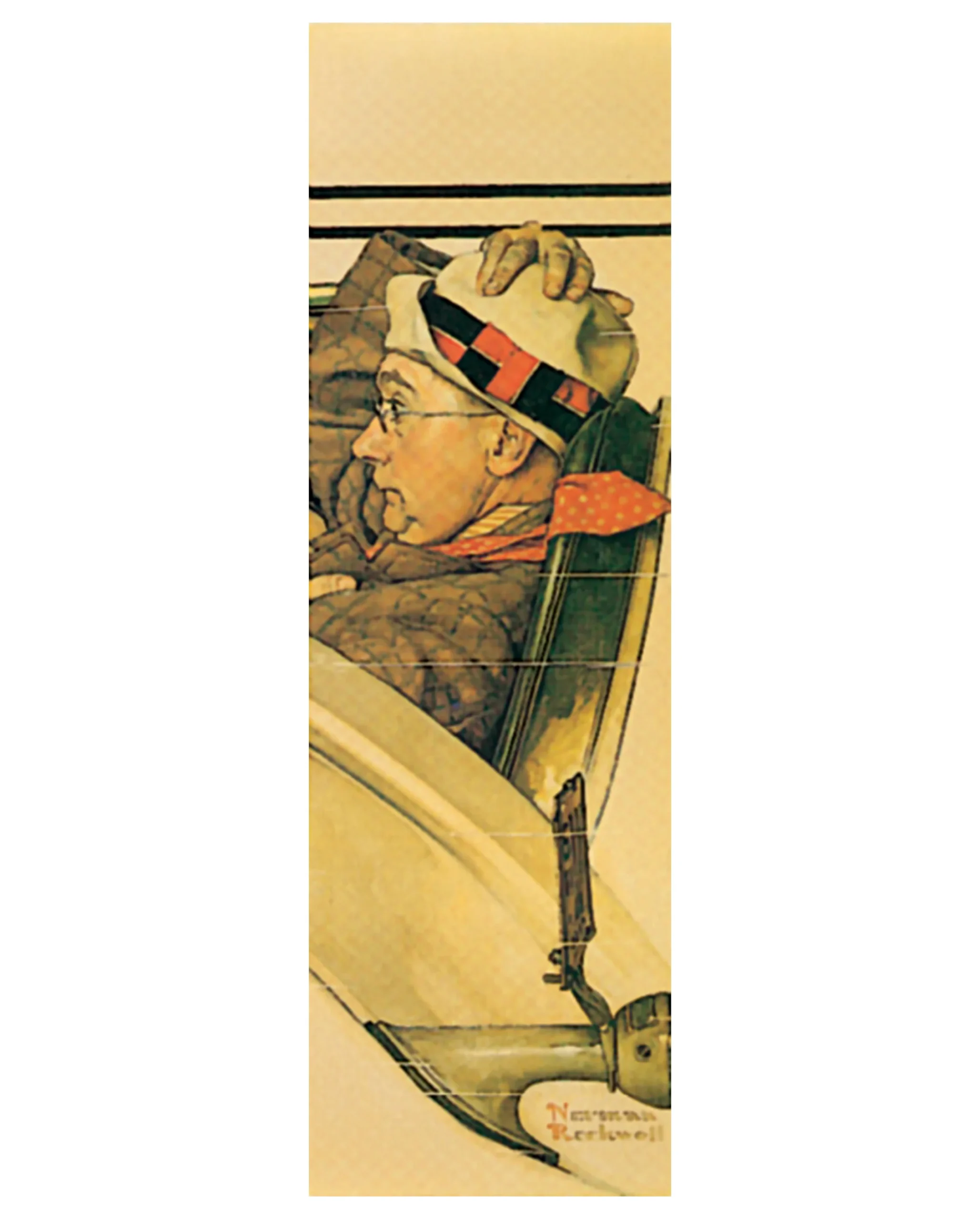 Norman Rockwell: Ride in a Rumbleseat Bookmark