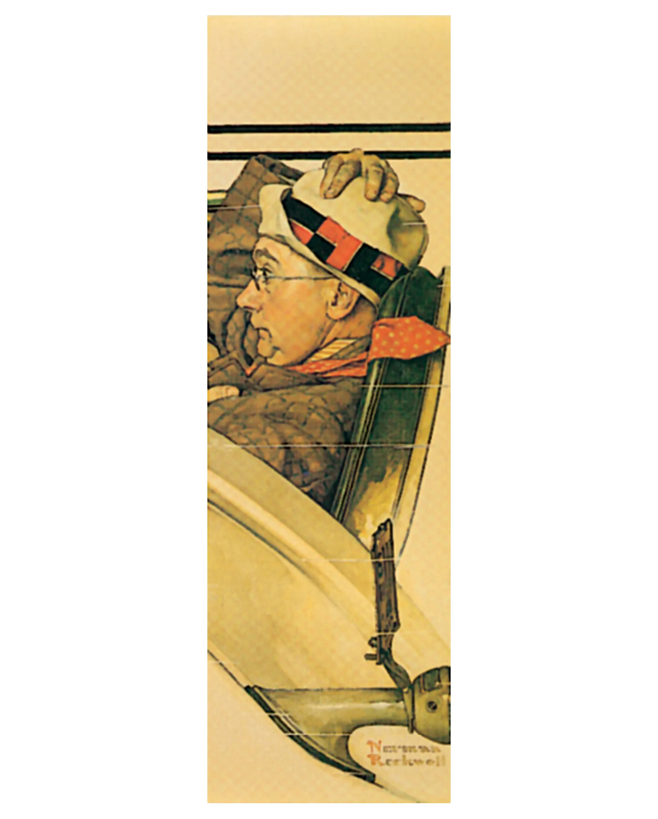 Norman Rockwell: Ride in a Rumbleseat Bookmark