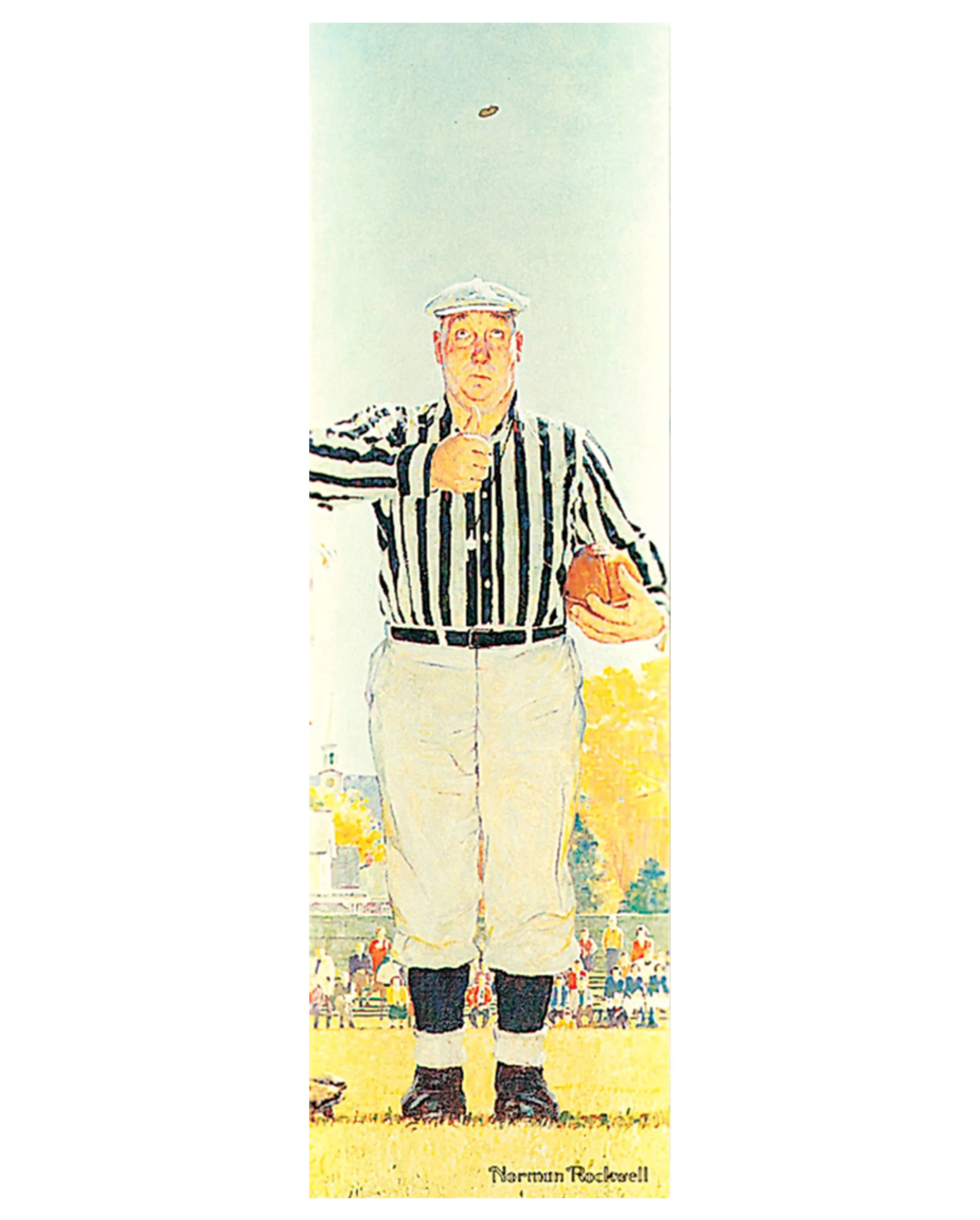 Norman Rockwell: The Referee (The Toss) Bookmark