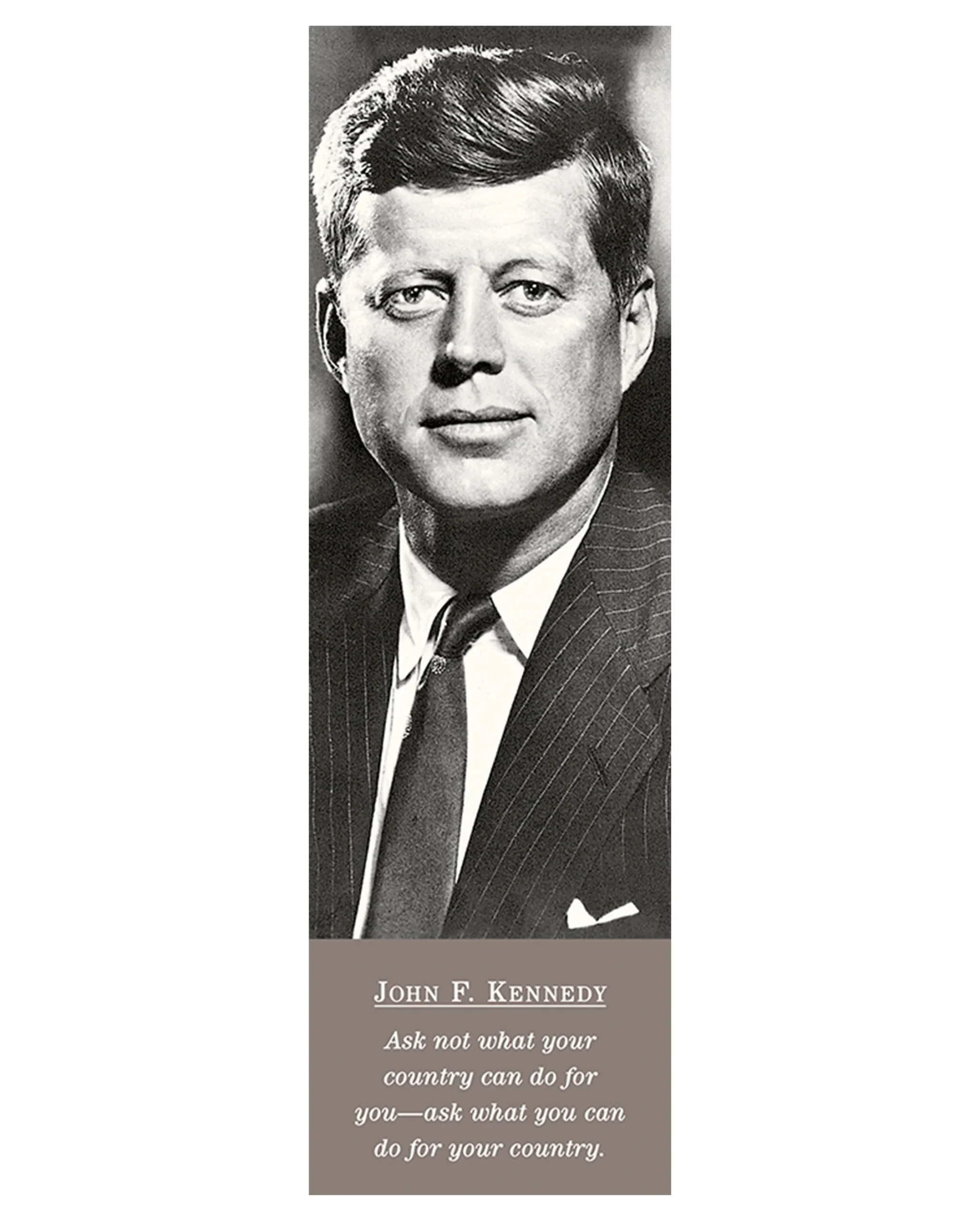 John F. Kennedy Bookmark
