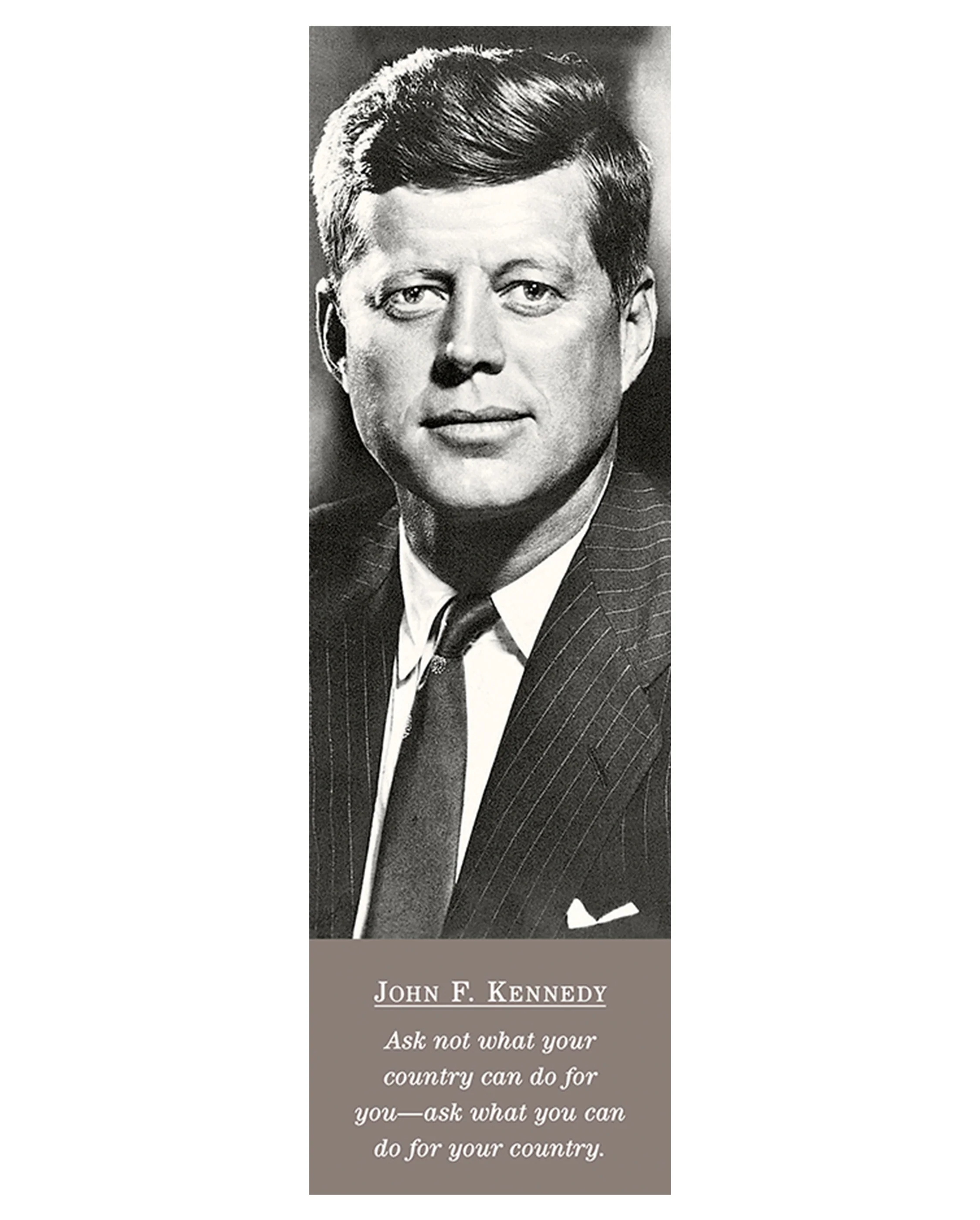 John F. Kennedy Bookmark
