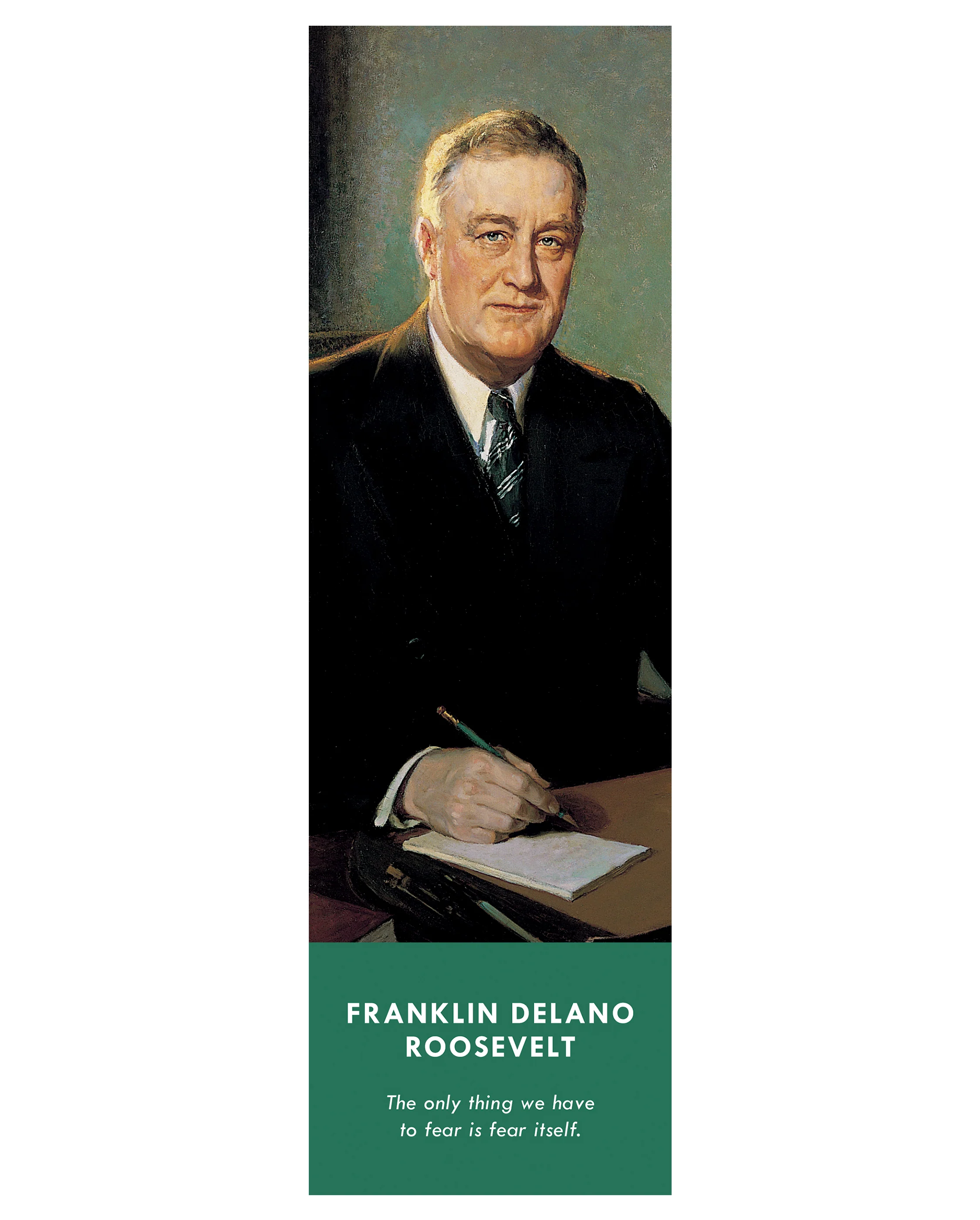 Franklin Delano Roosevelt Bookmark