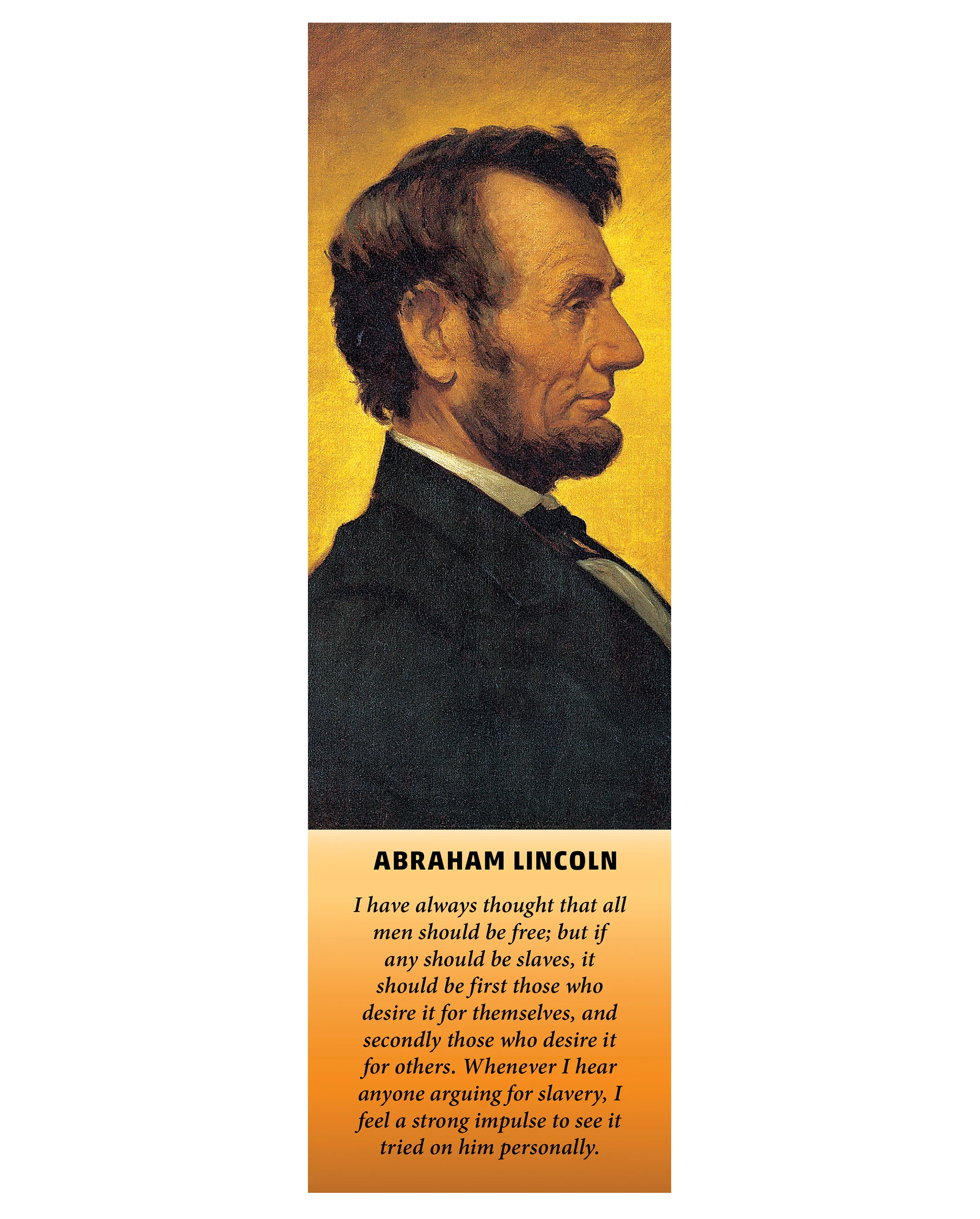 Abraham Lincoln Bookmark