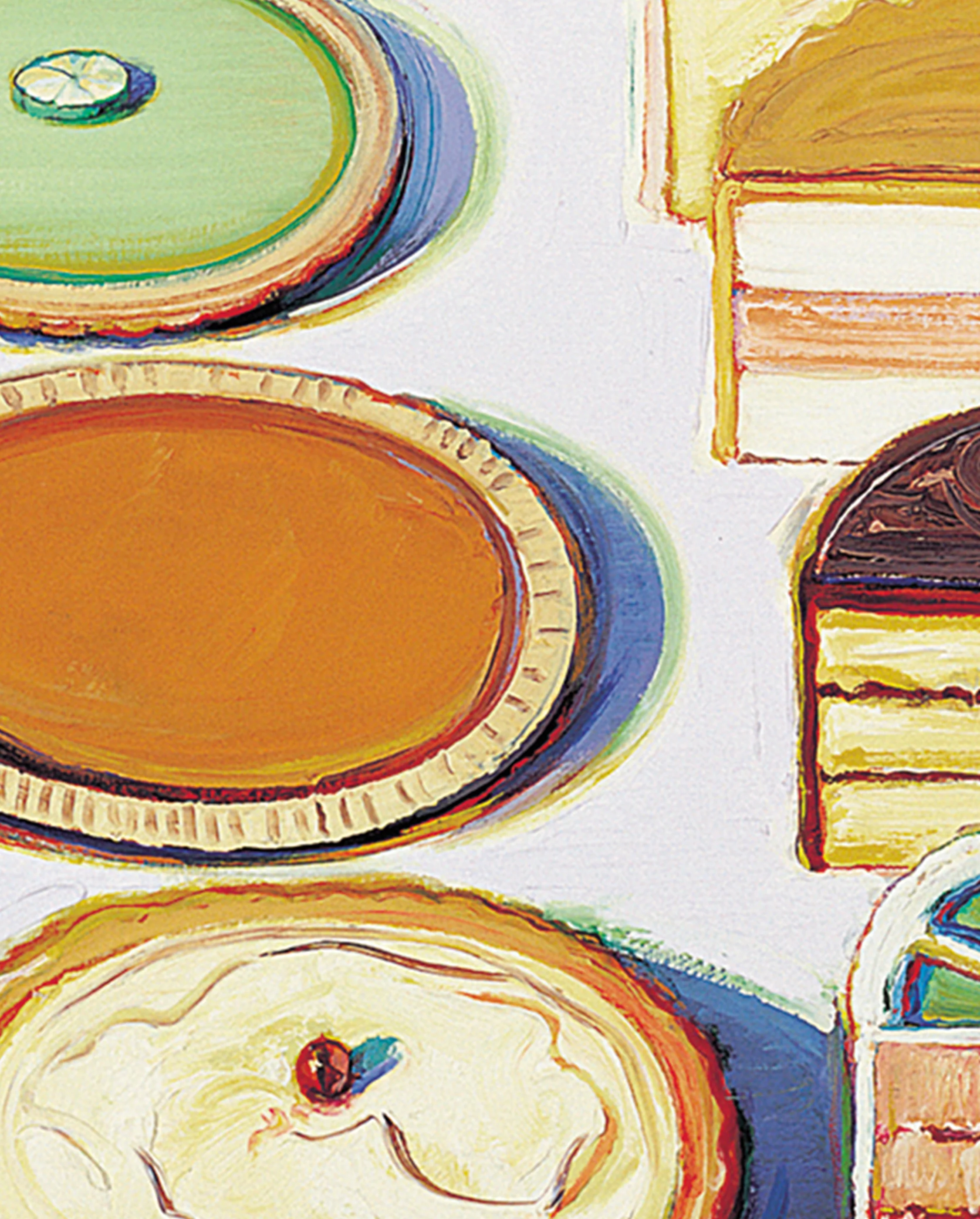 Wayne Thiebaud: Cakes and Pies Bookmark