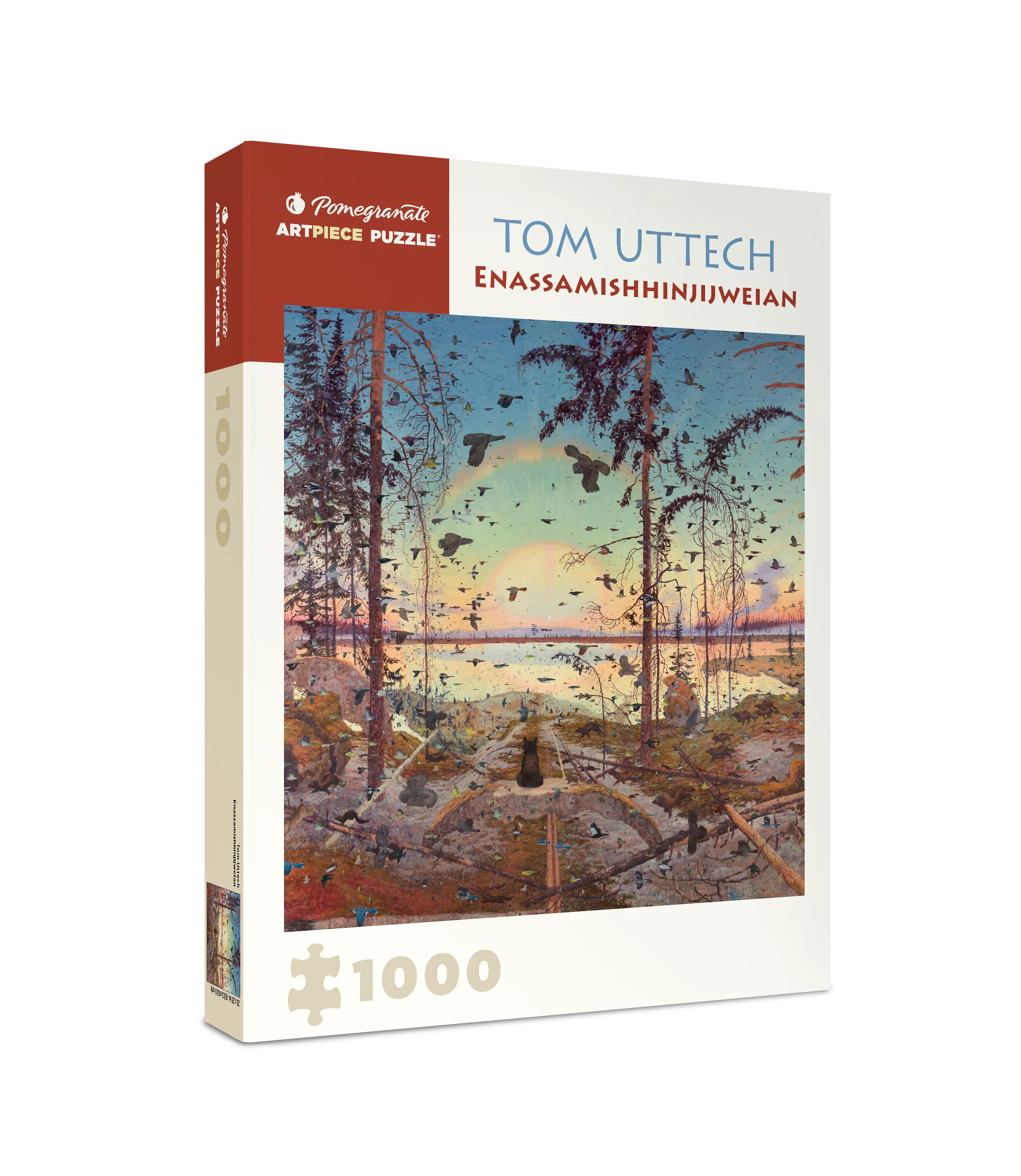 Tom Uttech: Enassamishhinjijweian 1000-piece Jigsaw Puzzle
