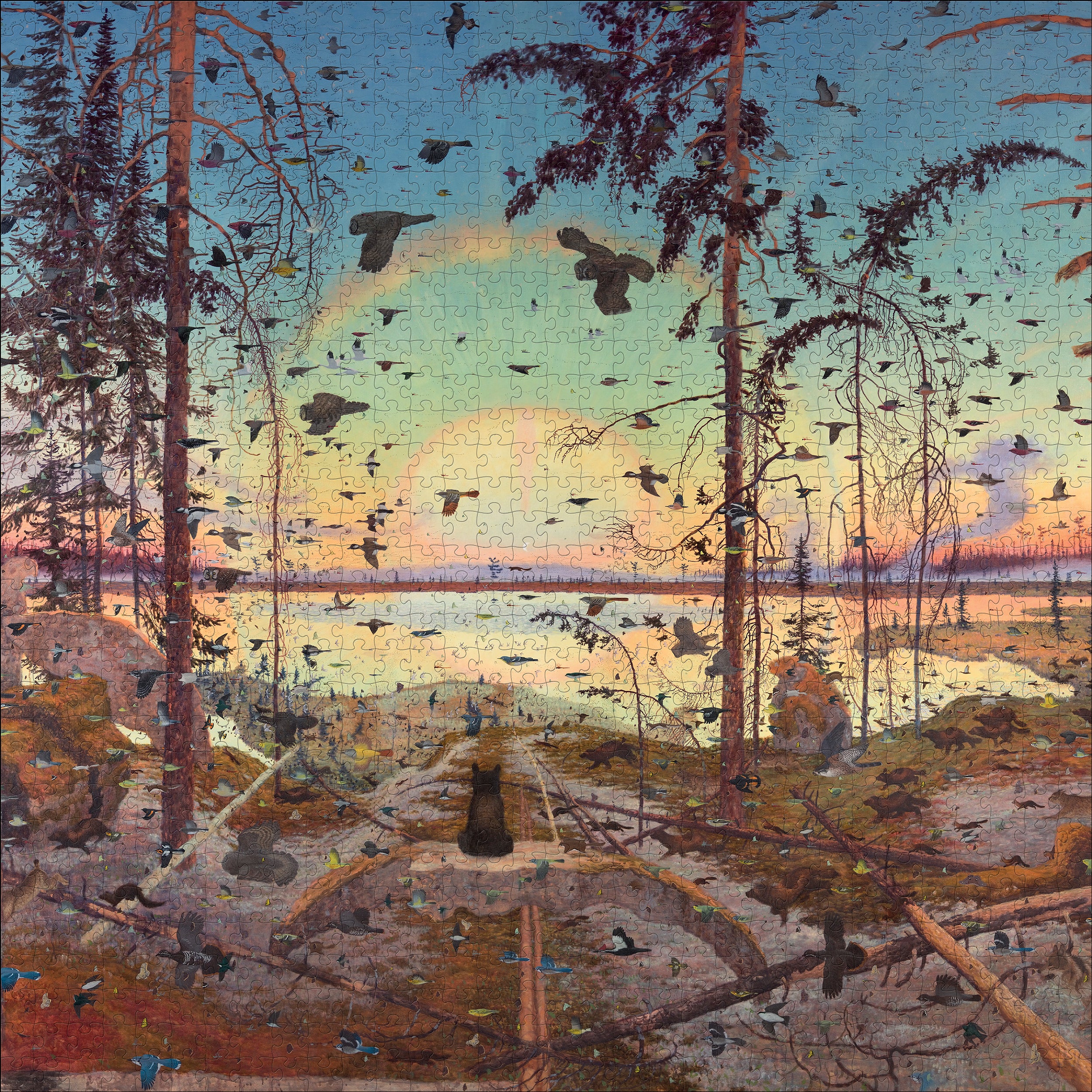 Tom Uttech: Enassamishhinjijweian 1000-piece Jigsaw Puzzle 2 Tom Uttech: Enassamishhinjijweian 1000-piece Jigsaw Puzzle
