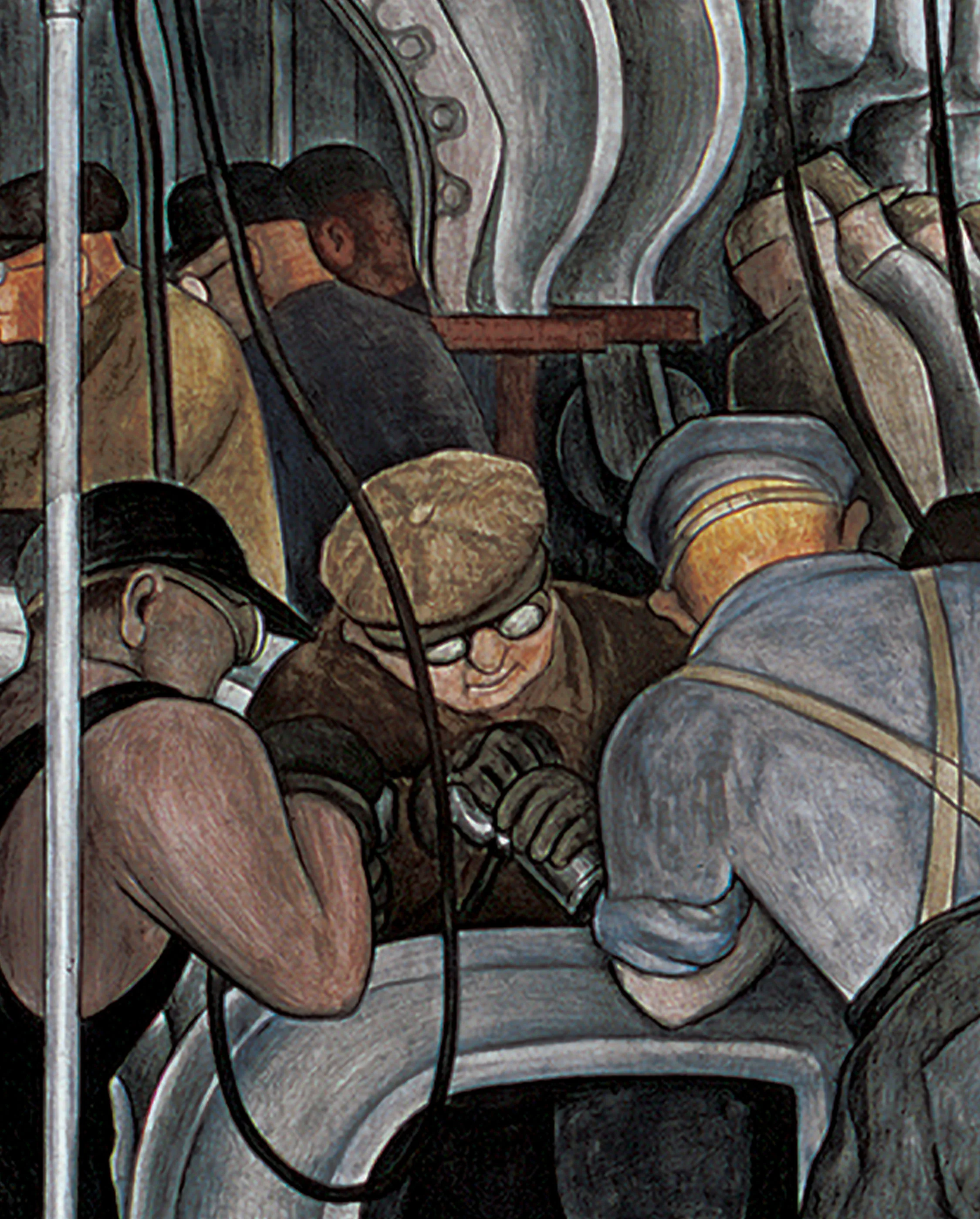 Diego Rivera: Detroit Industry South Wall Bookmark