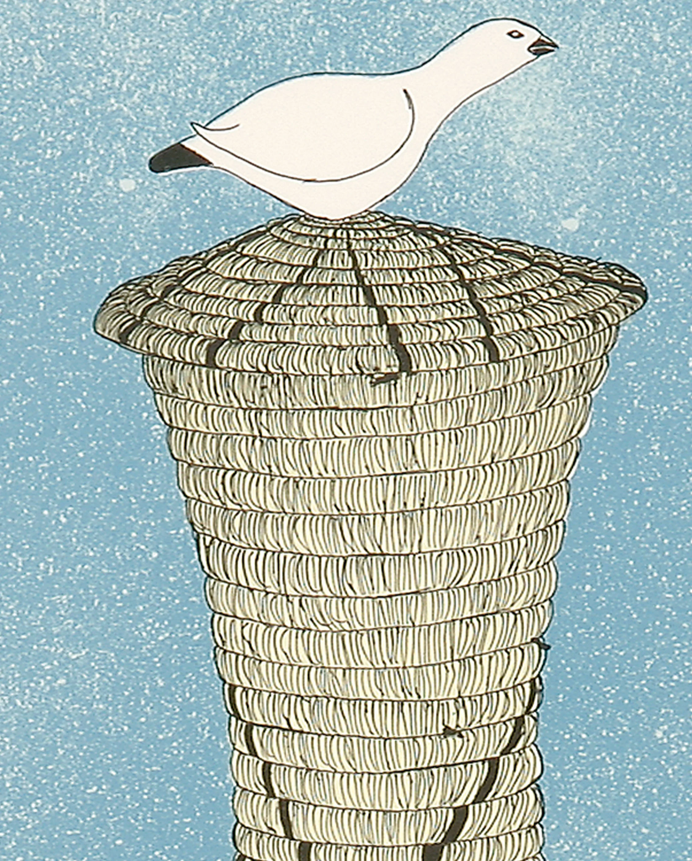 Arnaqu Ashevak: Ivik (Grass Basket) Bookmark