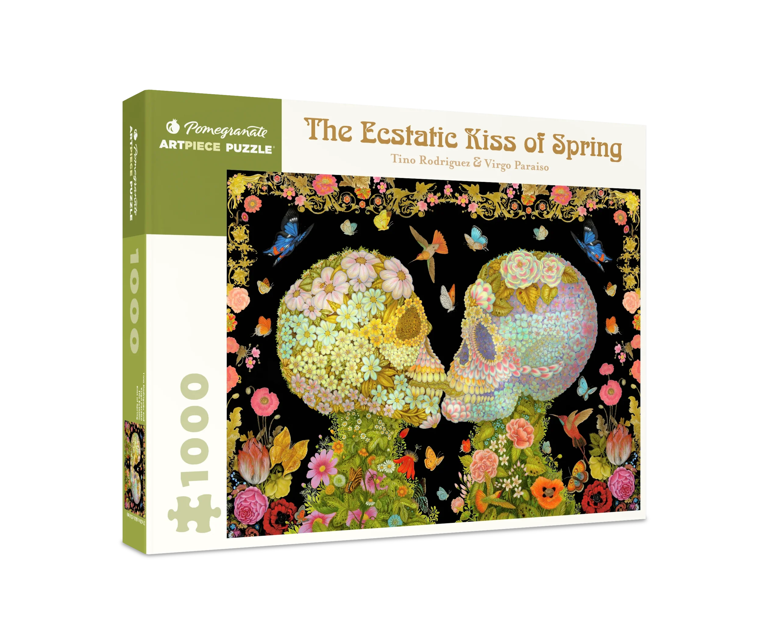 Home 3 Tino Rodriguez and Virgo Paraiso: The Ecstatic Kiss of Spring 1000-Piece Jigsaw Puzzle