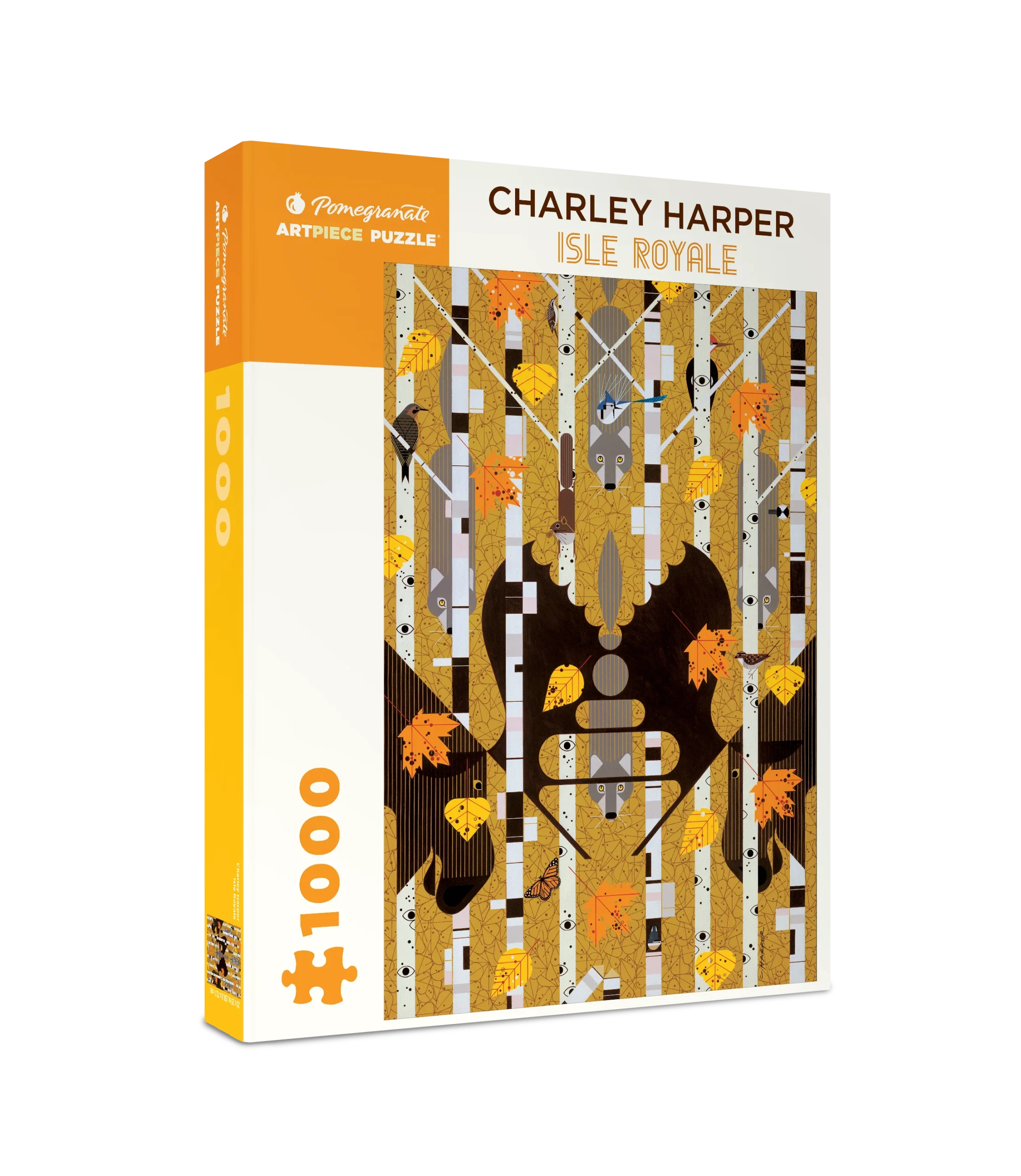 Charley Harper: Isle Royale 1000-Piece Jigsaw Puzzle