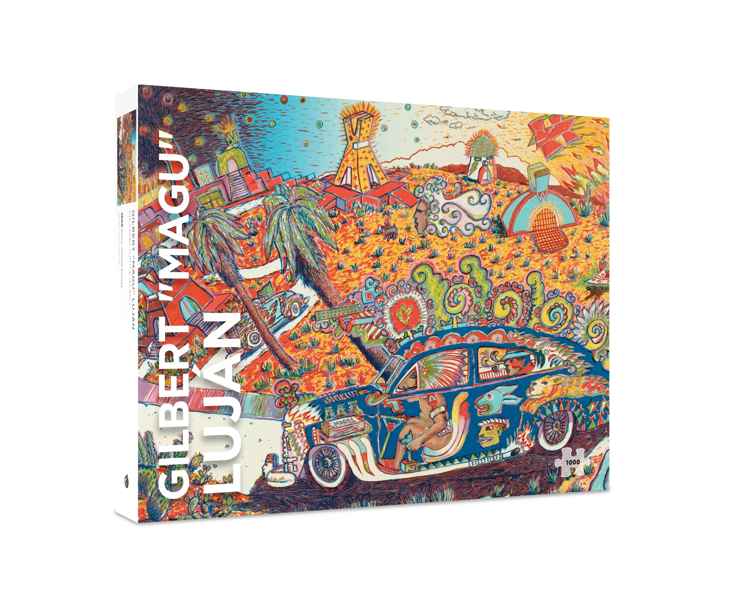 Gilbert “Magu” Luján: Cruising Turtle Island 1000-Piece Jigsaw Puzzle