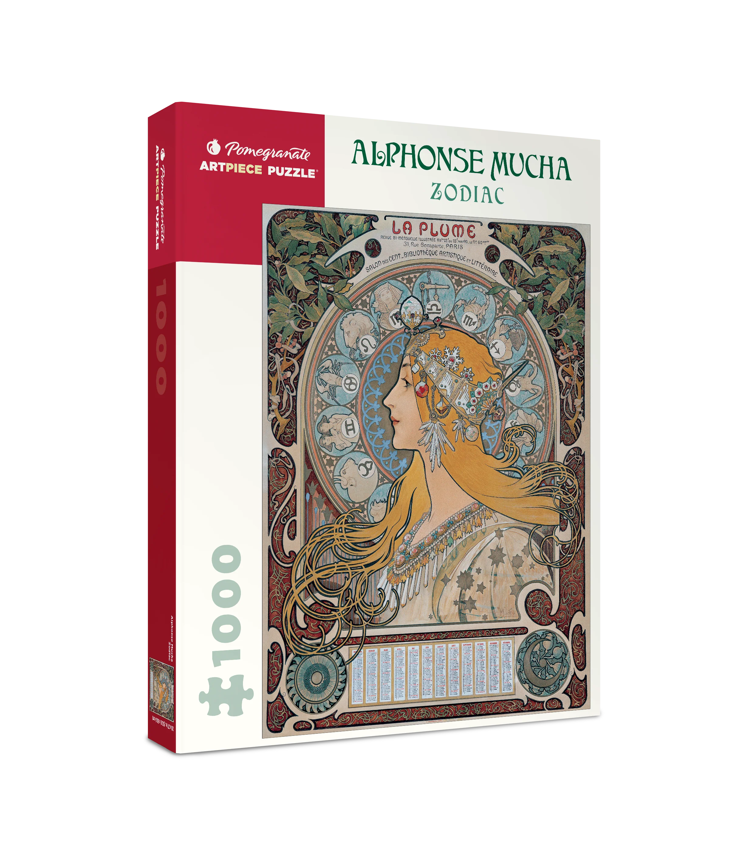 Alphonse Mucha: Zodiac 1000-Piece Jigsaw Puzzle