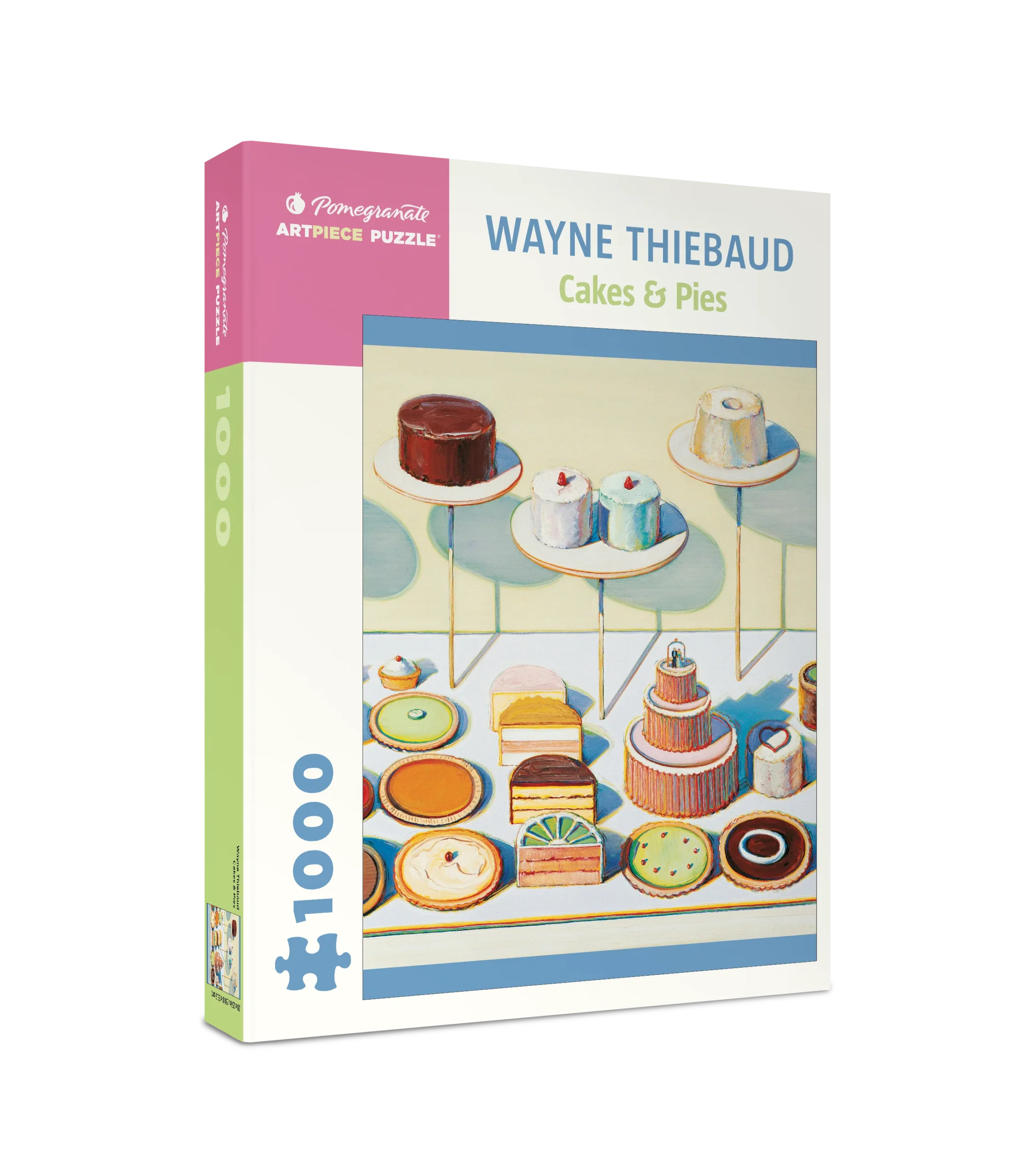 Wayne Thiebaud: Cakes & Pies 1000-piece Jigsaw Puzzle
