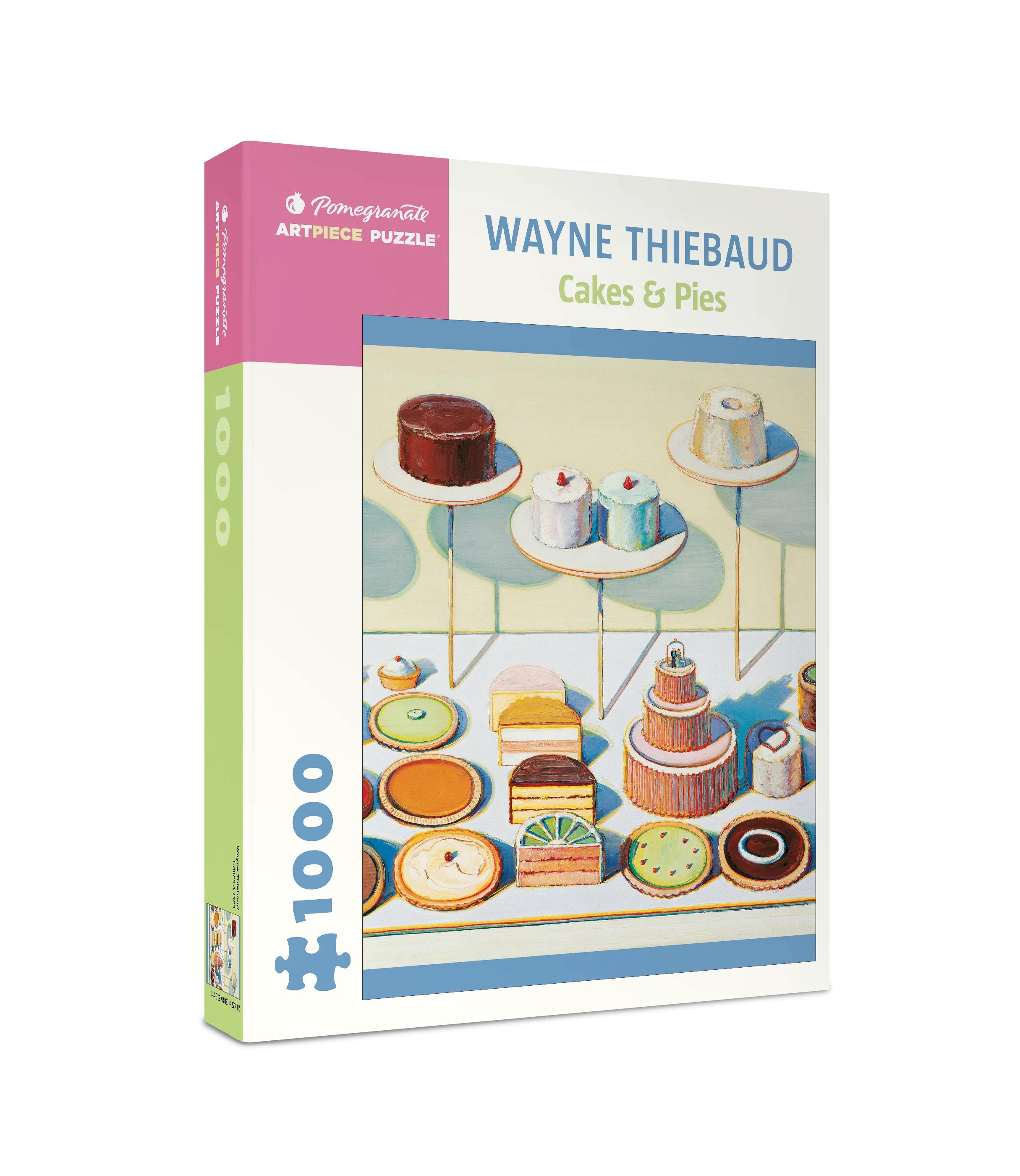 Wayne Thiebaud: Cakes & Pies 1000-piece Jigsaw Puzzle