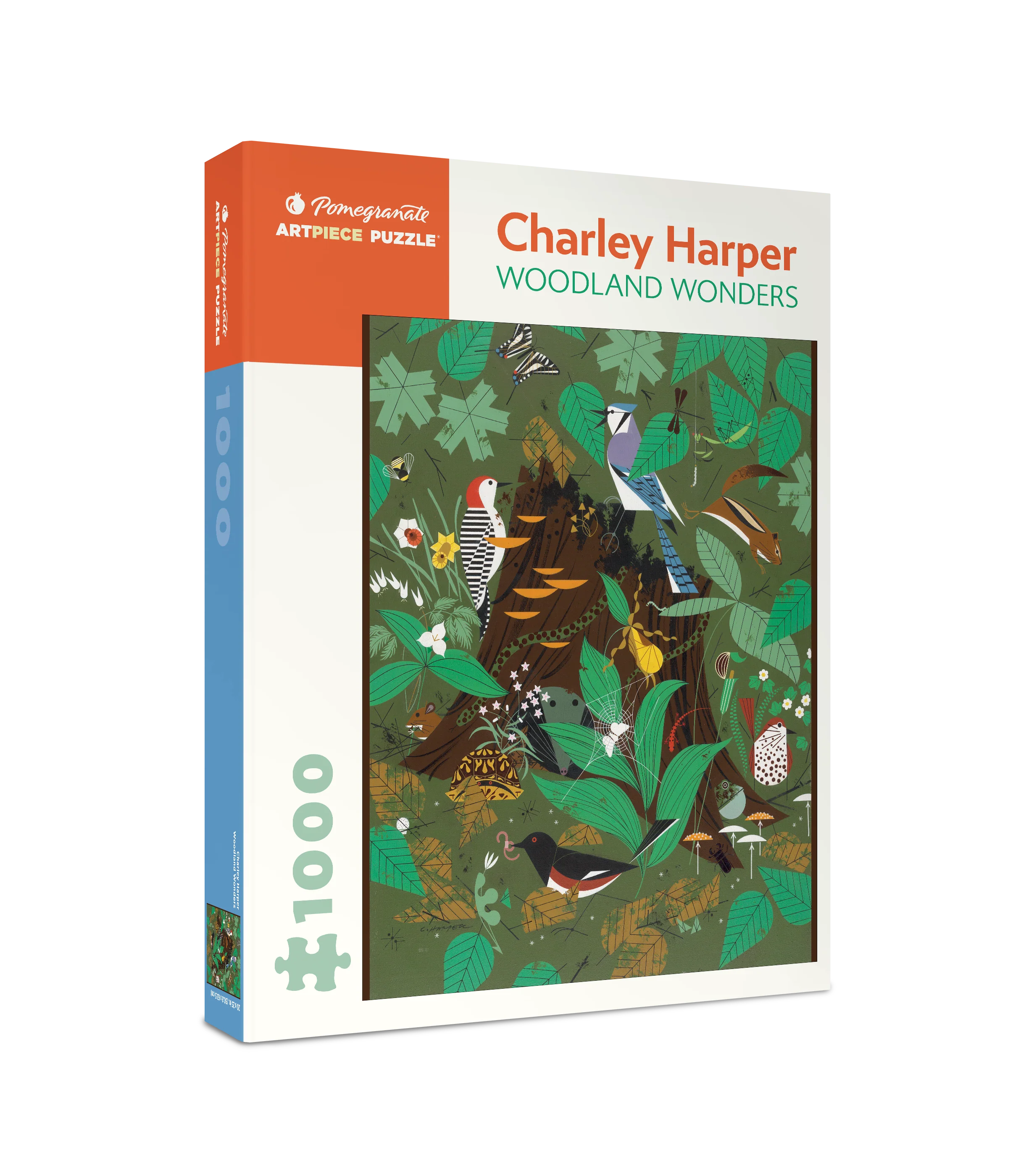 Charley Harper: Woodland Wonders 1000-piece Jigsaw Puzzle