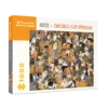 Ditz: Double Cat-Spread 1000-Piece Jigsaw Puzzle