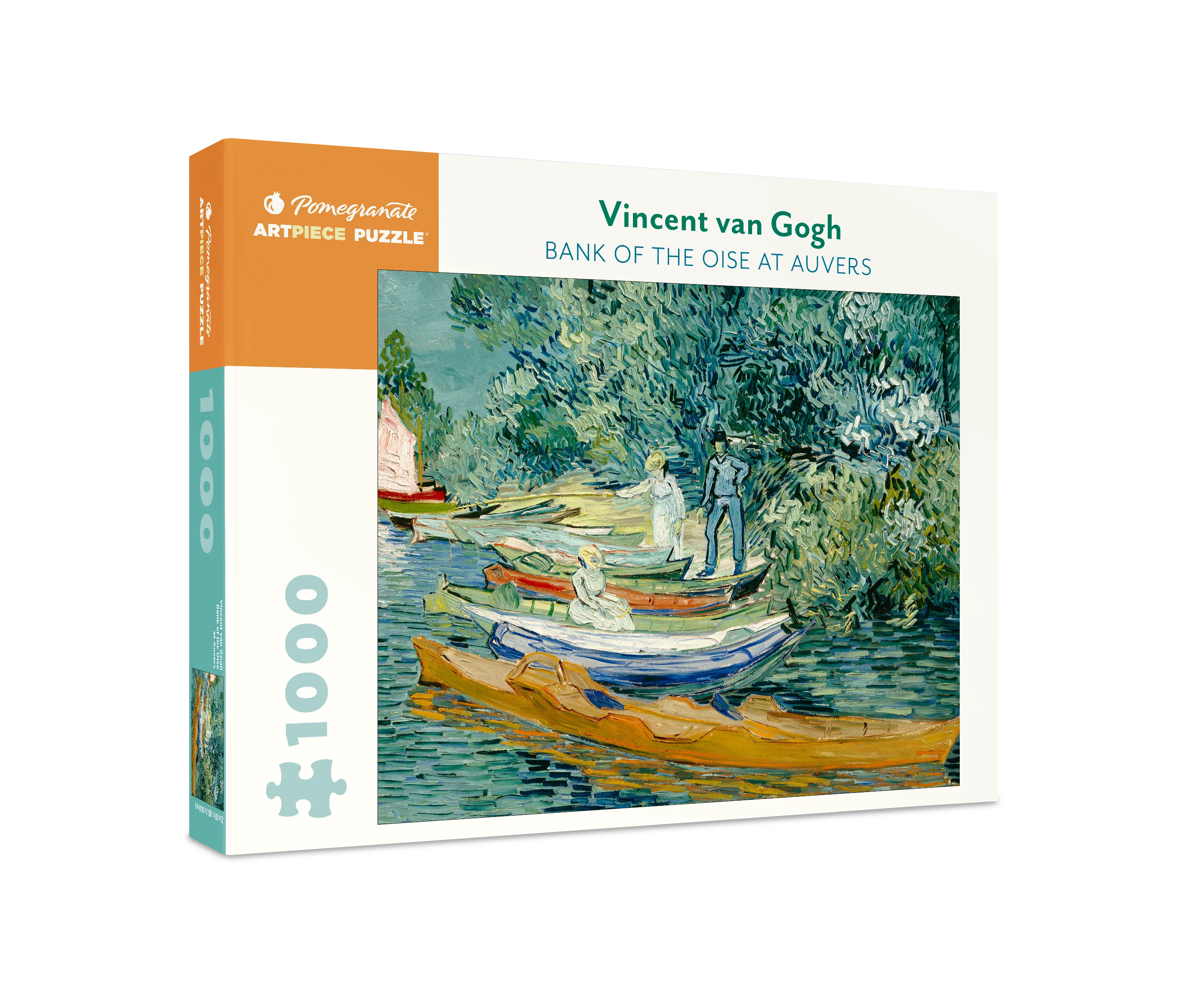 Vincent van Gogh: Bank of the Oise at Auvers 1000-Piece Jigsaw Puzzle