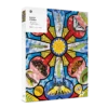 David Cohen: Butterfly Rose Window 1000-Piece Jigsaw Puzzle