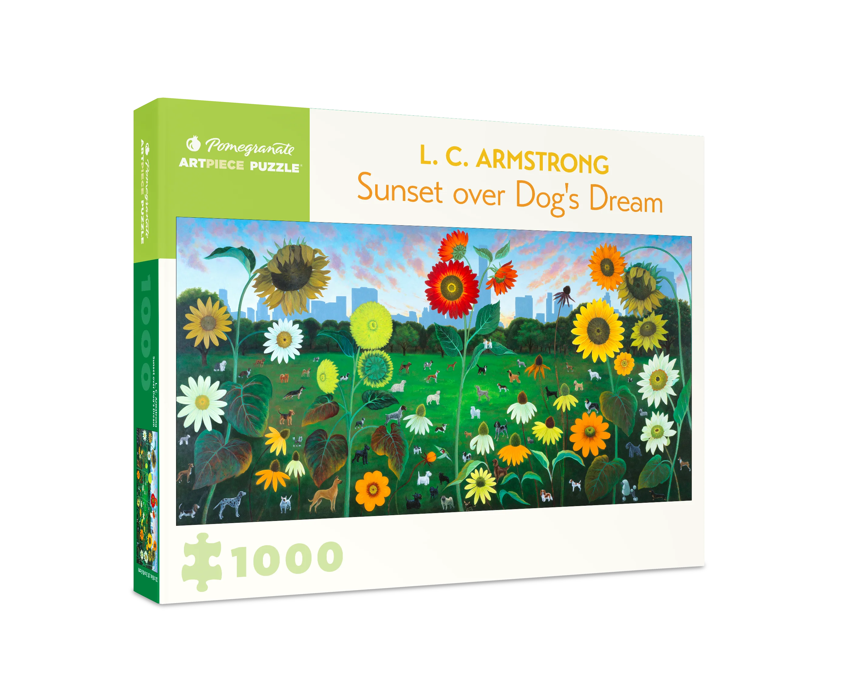 L. C. Armstrong: Sunset over Dog's Dream 1000-Piece Jigsaw Puzzle