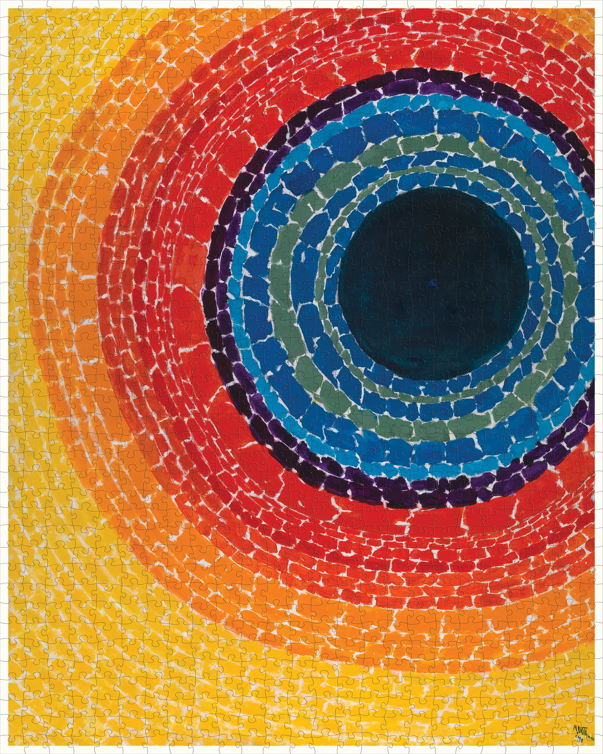 Alma Thomas: The Eclipse 1000-Piece Jigsaw Puzzle