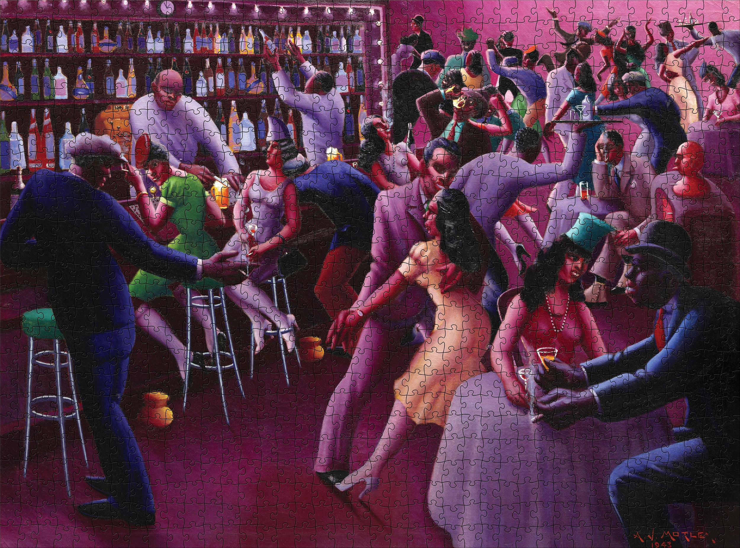 Archibald Motley: Nightlife 1000-Piece Jigsaw Puzzle