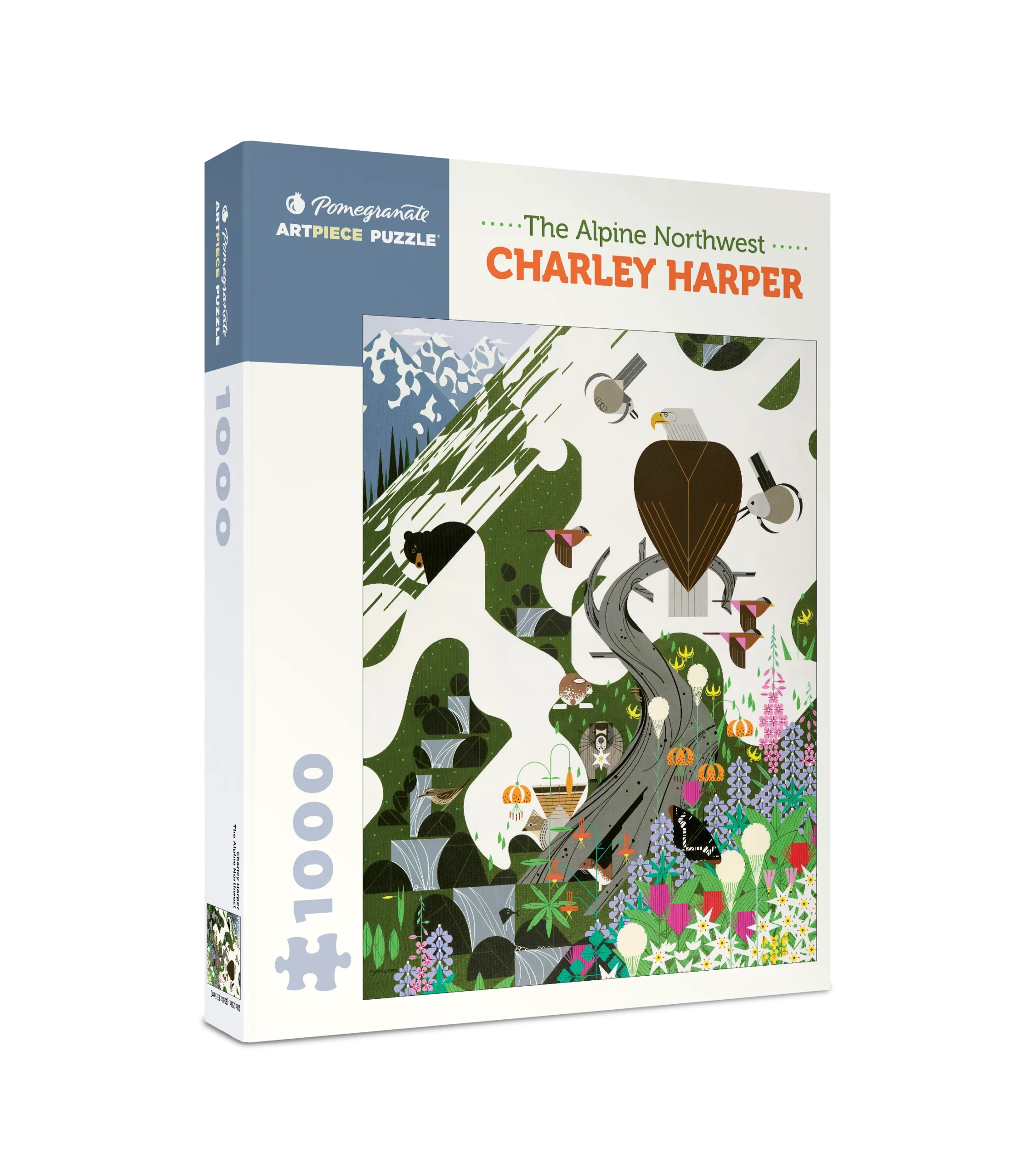 Charley Harper: The Alpine Northwest 1000-piece Jigsaw Puzzle