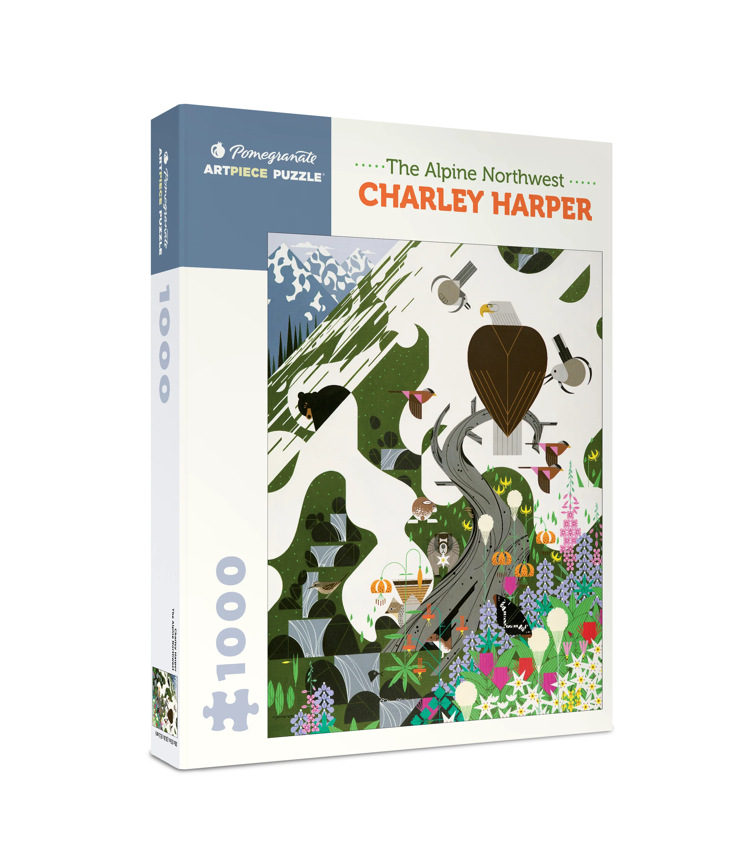 Charley Harper: The Alpine Northwest 1000-piece Jigsaw Puzzle