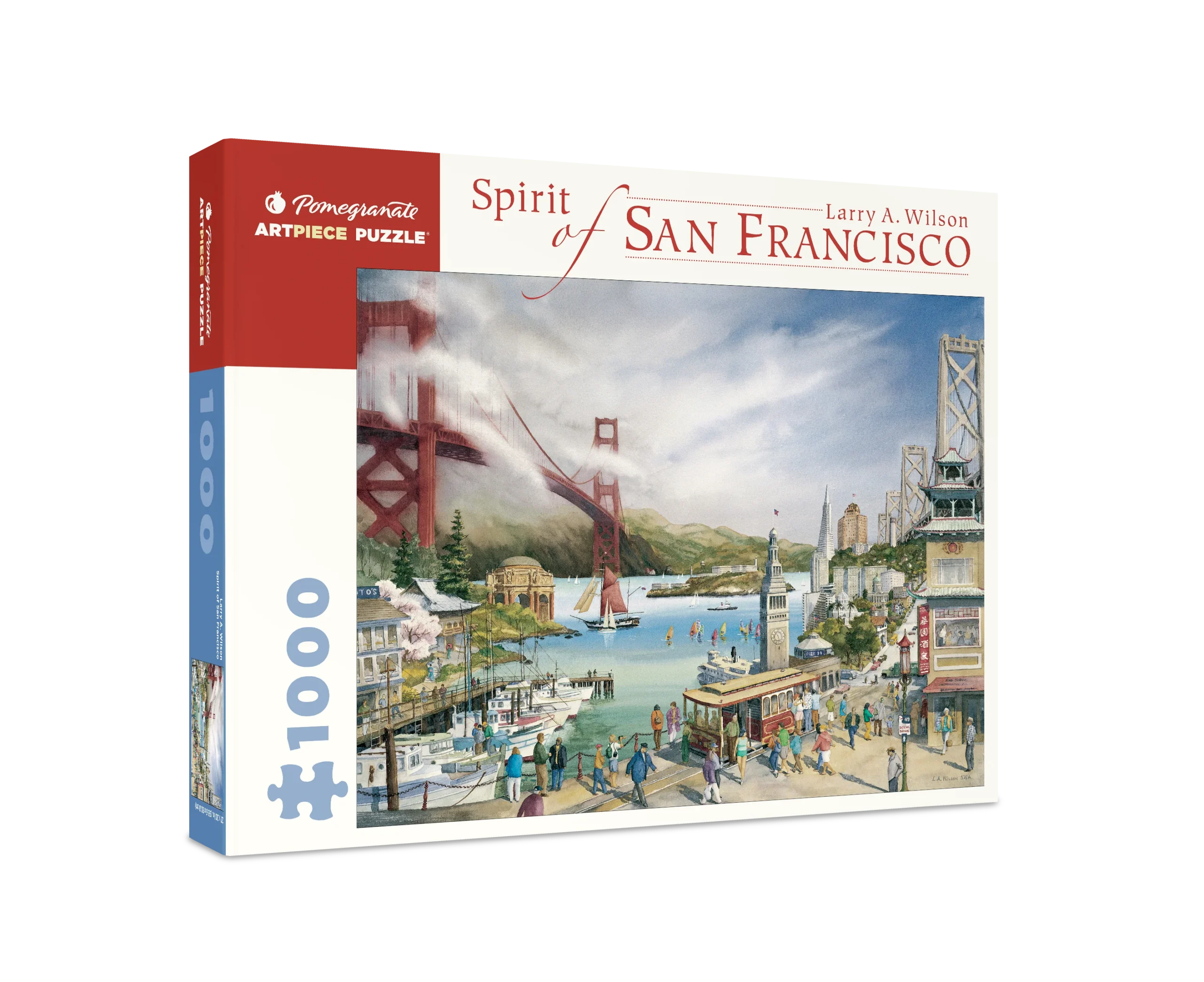 Larry A. Wilson: Spirit of San Francisco 1000-Piece Jigsaw Puzzle