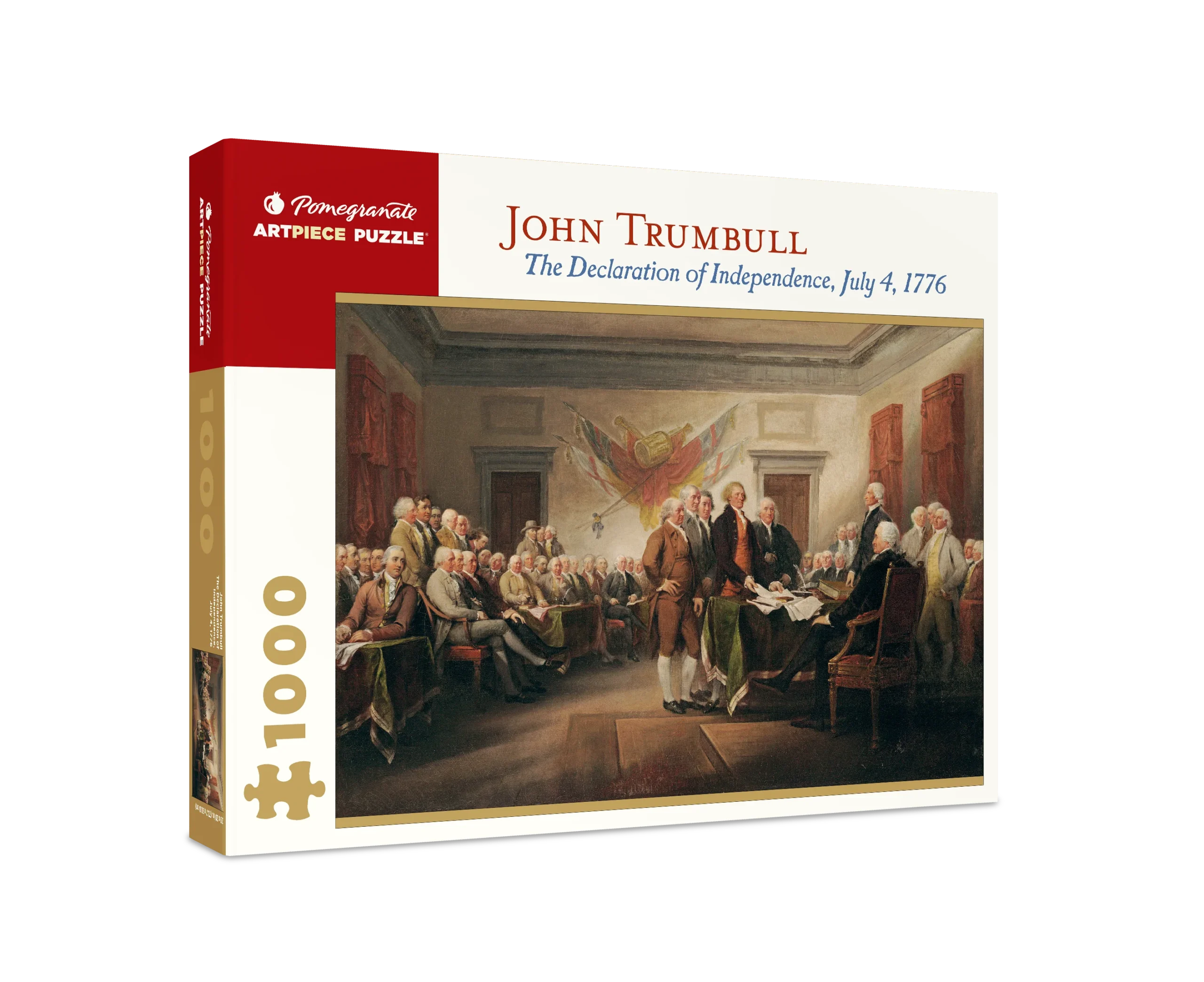 John Trumbull: The Declaration of Independence, July 4, 1776 1000-piece Jigsaw Puzzle