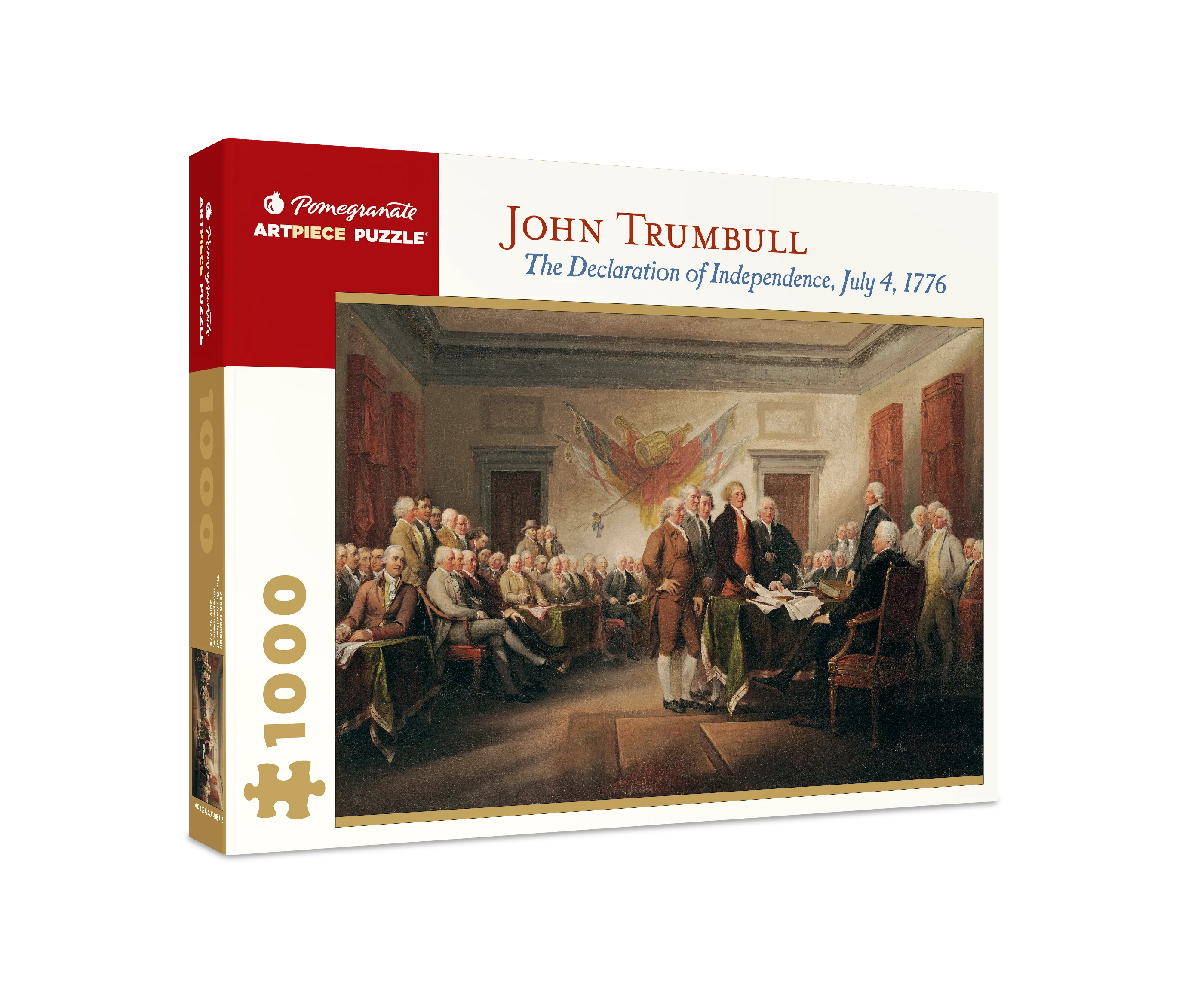 John Trumbull: The Declaration of Independence, July 4, 1776 1000-piece Jigsaw Puzzle