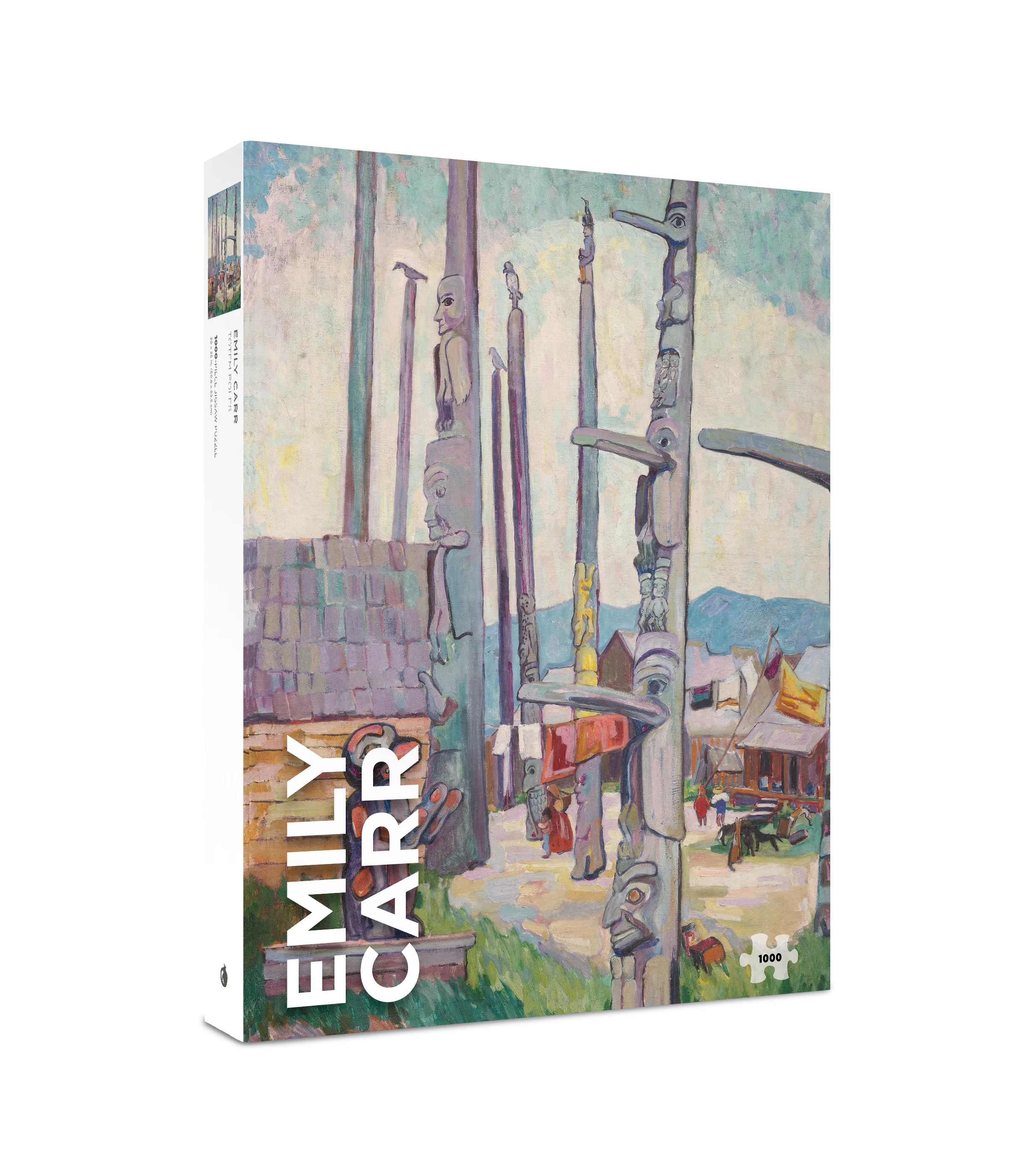 Emily Carr: Totem Poles 1000-Piece Jigsaw Puzzle