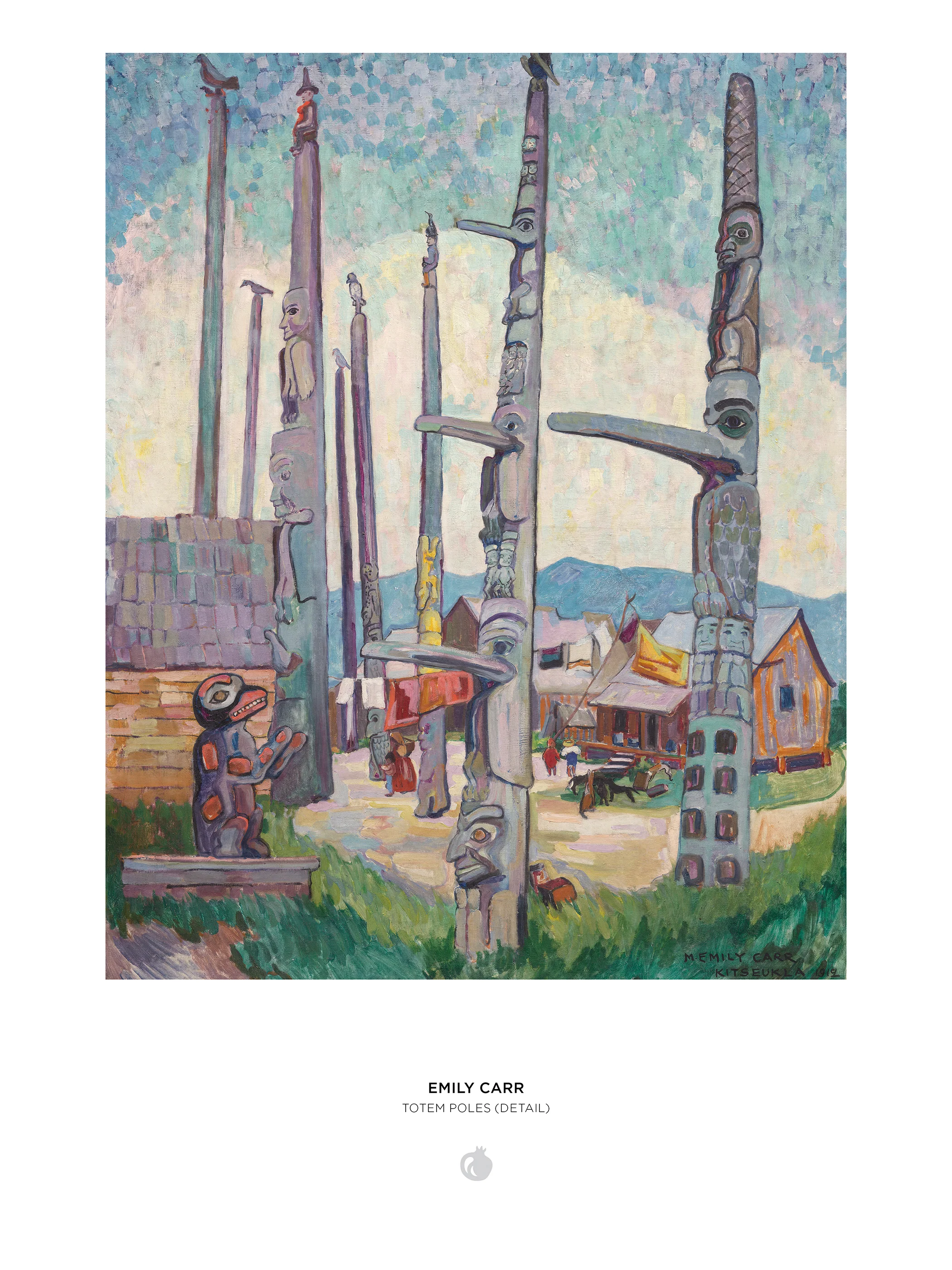 Emily Carr: Totem Poles 1000-Piece Jigsaw Puzzle