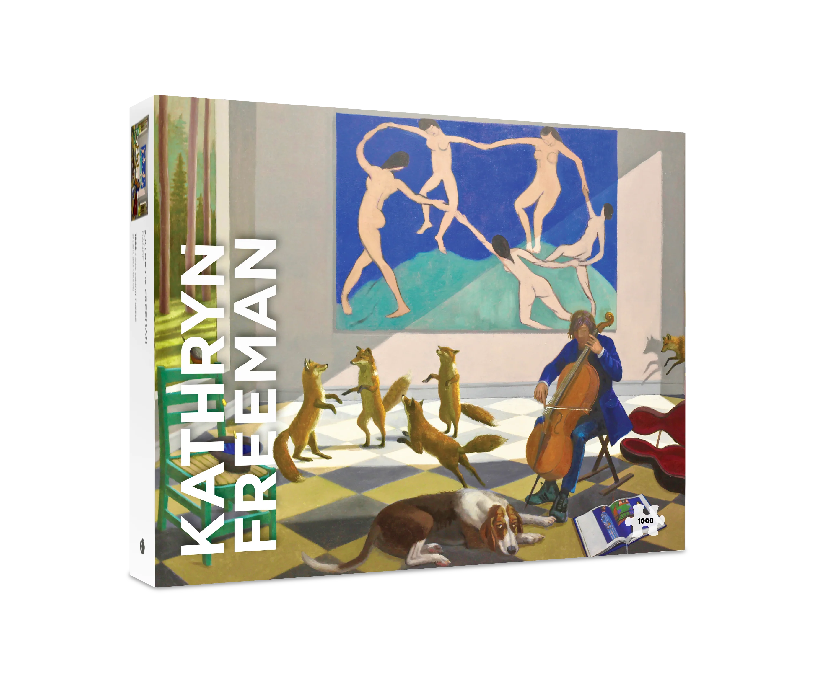 Kathryn Freeman: Dance 1000-Piece Jigsaw Puzzle