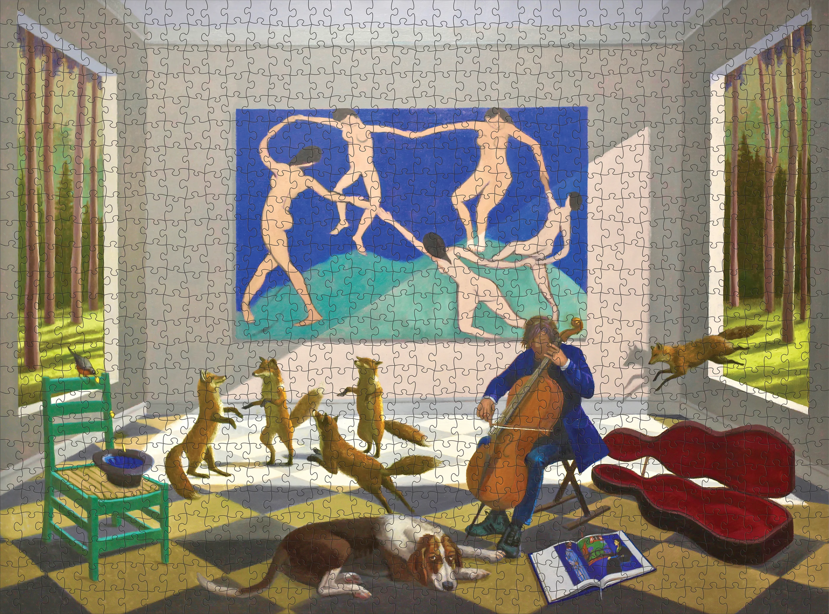Kathryn Freeman: Dance 1000-Piece Jigsaw Puzzle 2 Kathryn Freeman: Dance 1000-Piece Jigsaw Puzzle