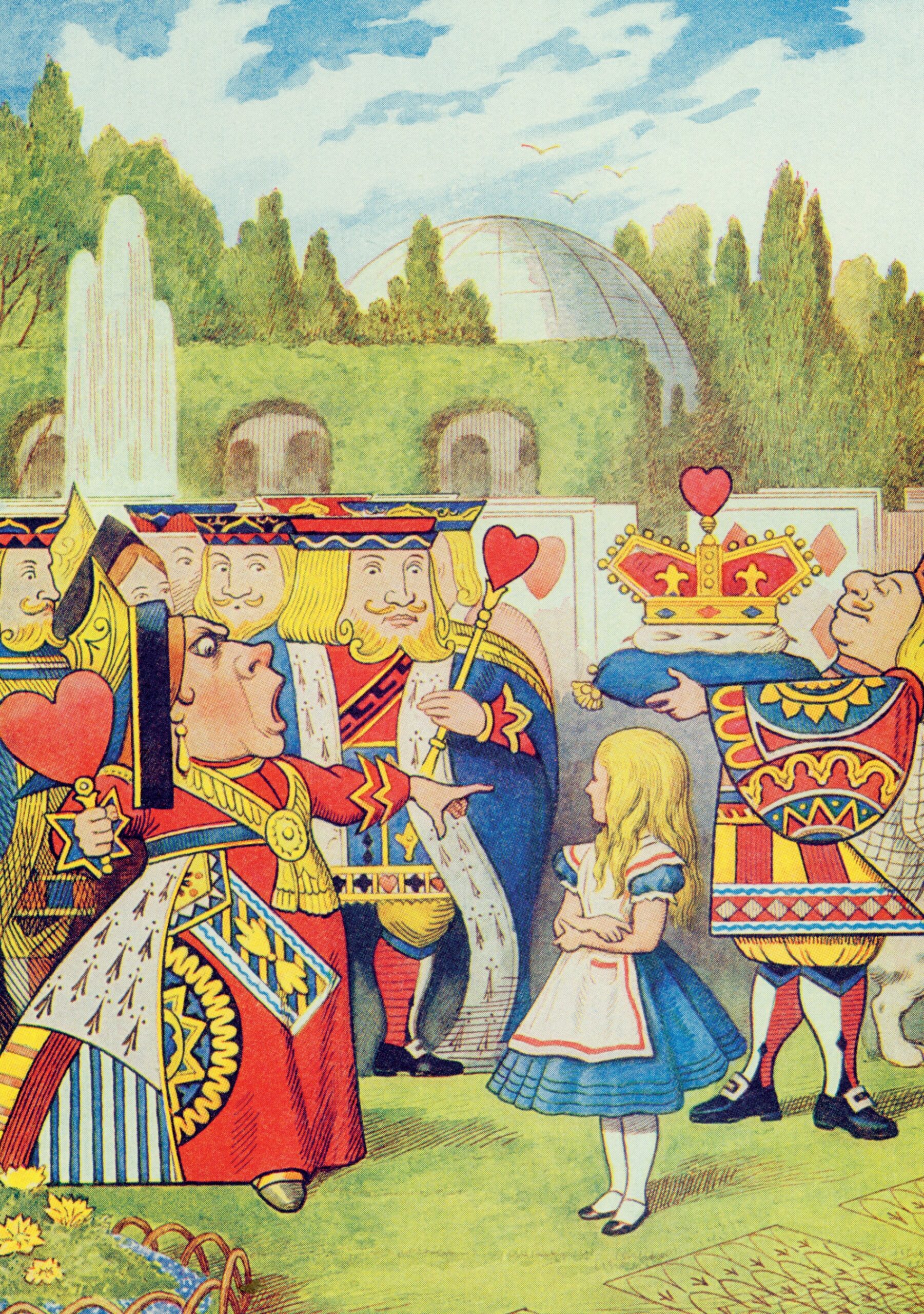 Sir John Tenniel: Off with Her Head! Notecard