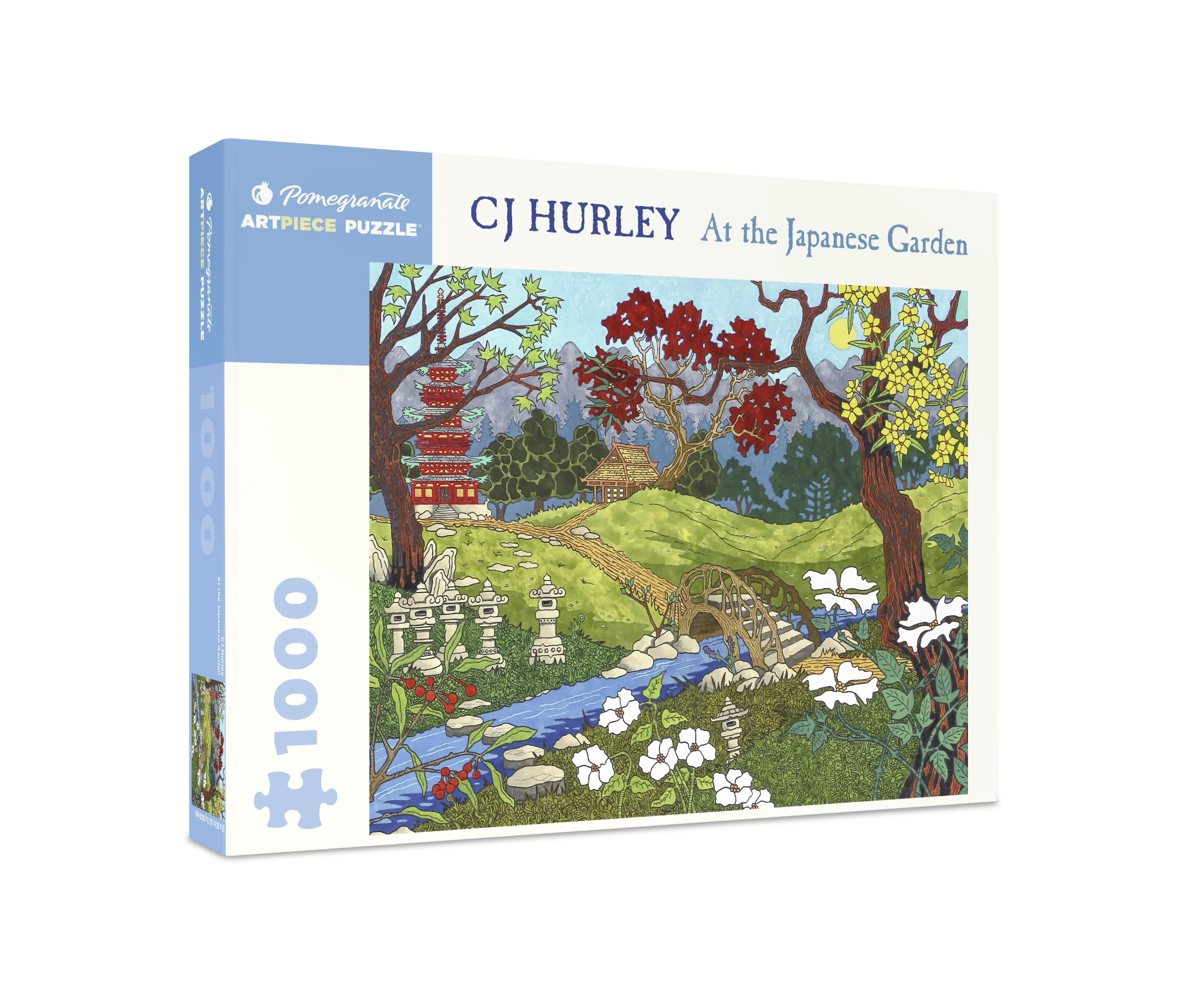 CJ Hurley: At the Japanese Garden 1000-Piece Jigsaw Puzzle 1 CJ Hurley: At the Japanese Garden 1000-Piece Jigsaw Puzzle