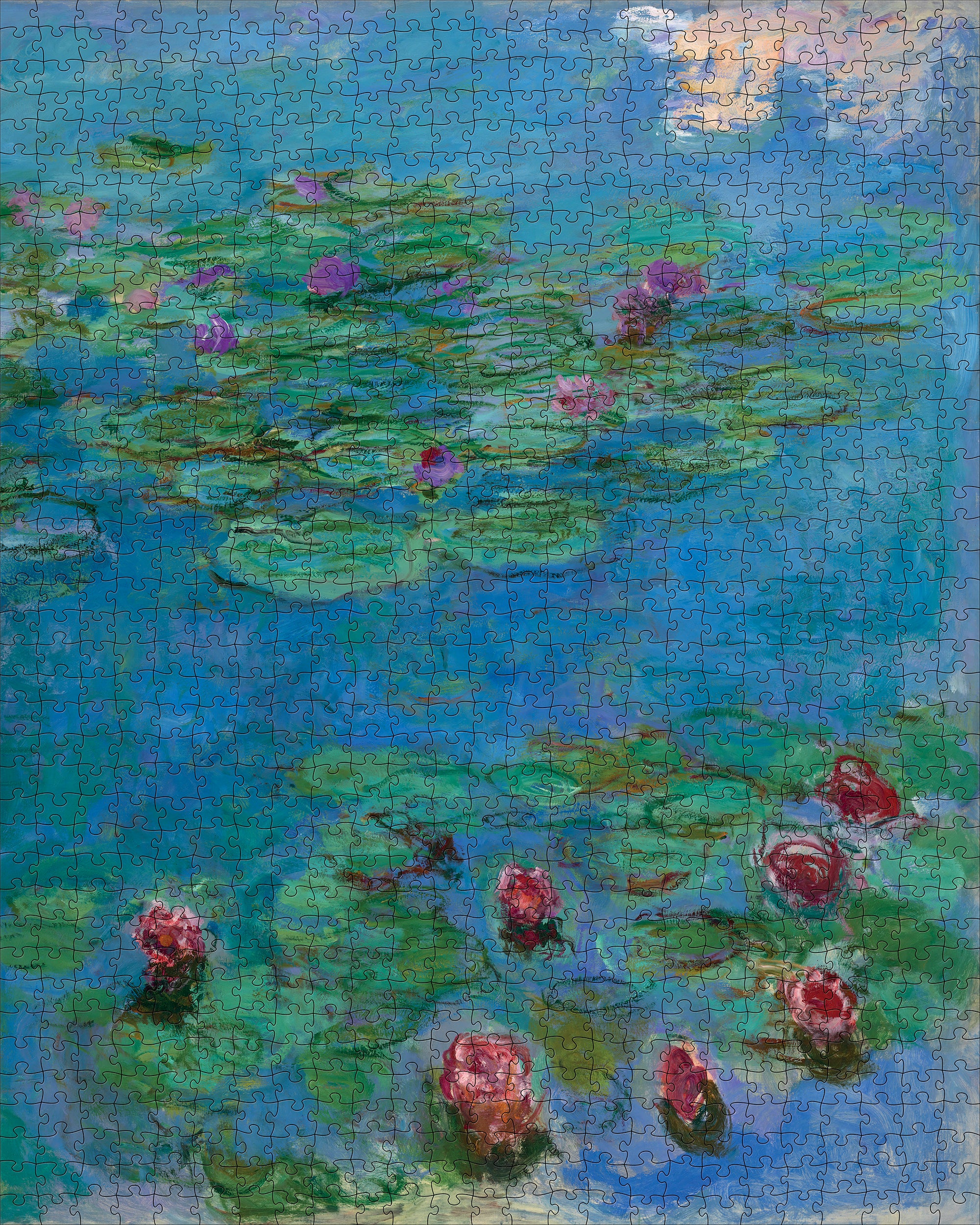 Claude Monet: Water Lilies 1000-Piece Jigsaw Puzzle 2 Claude Monet: Water Lilies 1000-Piece Jigsaw Puzzle