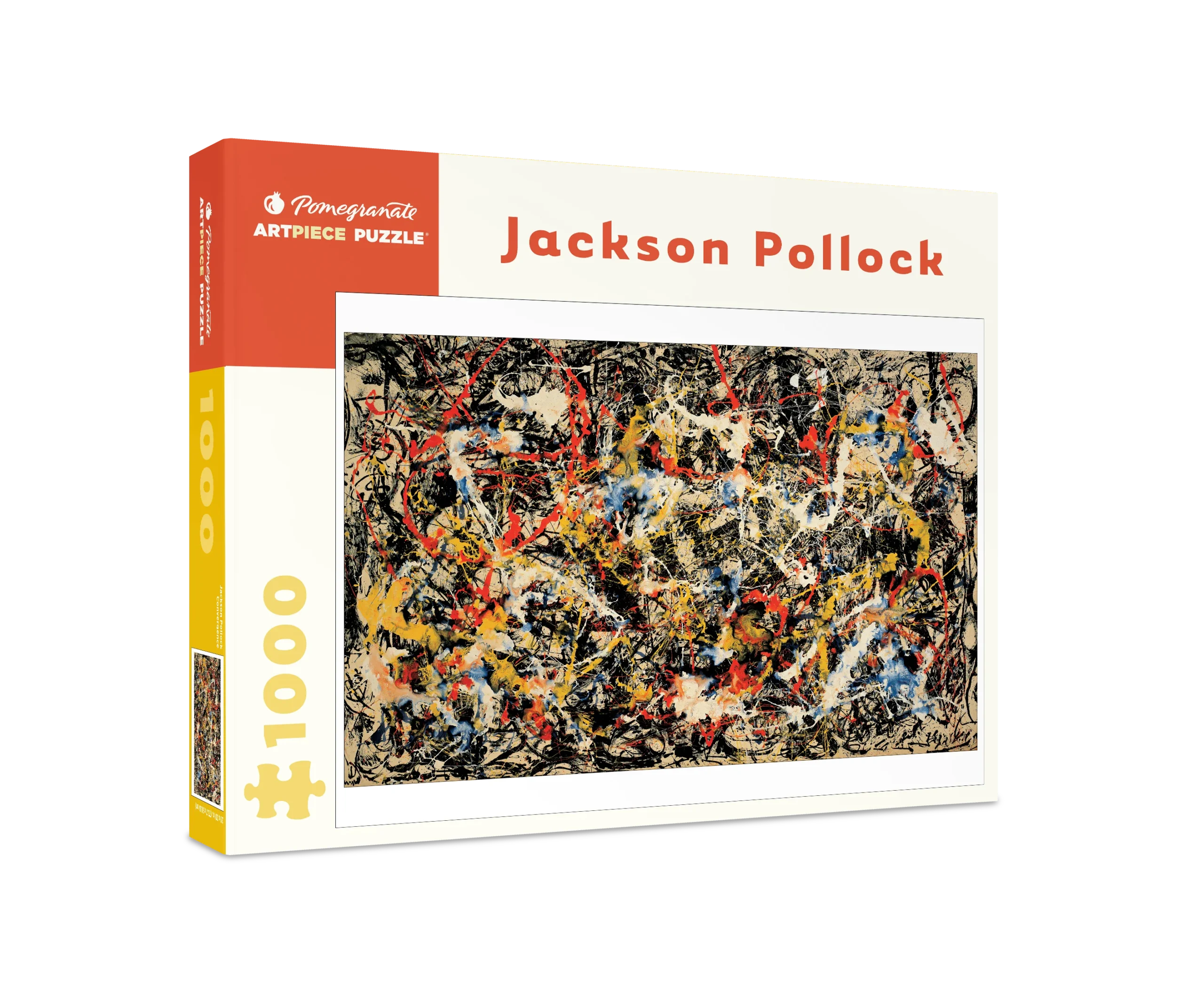 Jackson Pollock: Convergence 1000-piece Jigsaw Puzzle