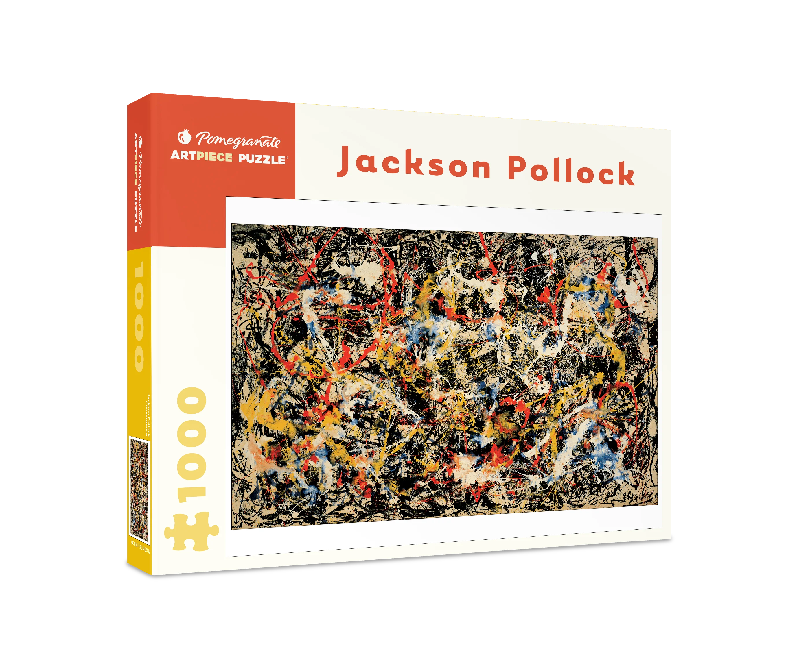 Jackson Pollock: Convergence 1000-piece Jigsaw Puzzle