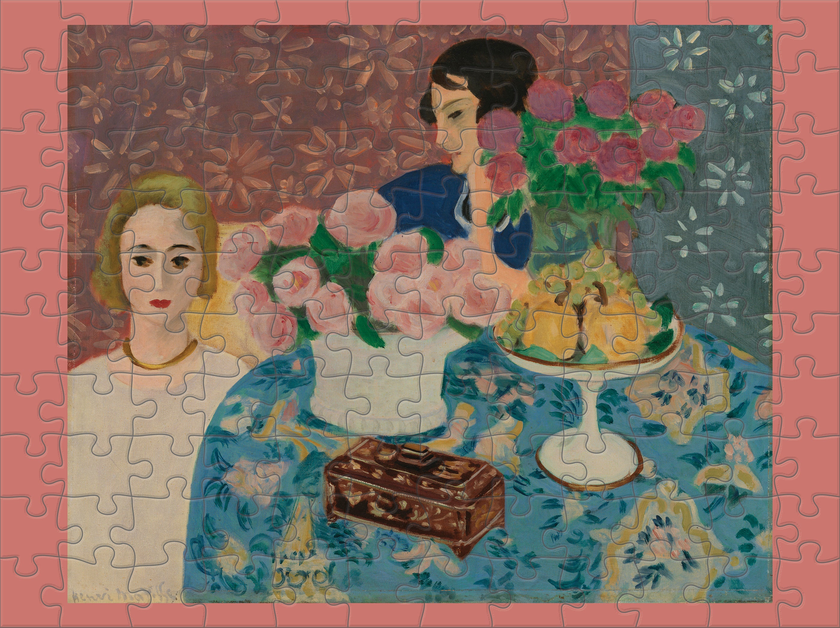Henri Matisse 120-Piece Double-Sided Jigsaw Puzzle Set 6 Henri Matisse 120-Piece Double-Sided Jigsaw Puzzle Set