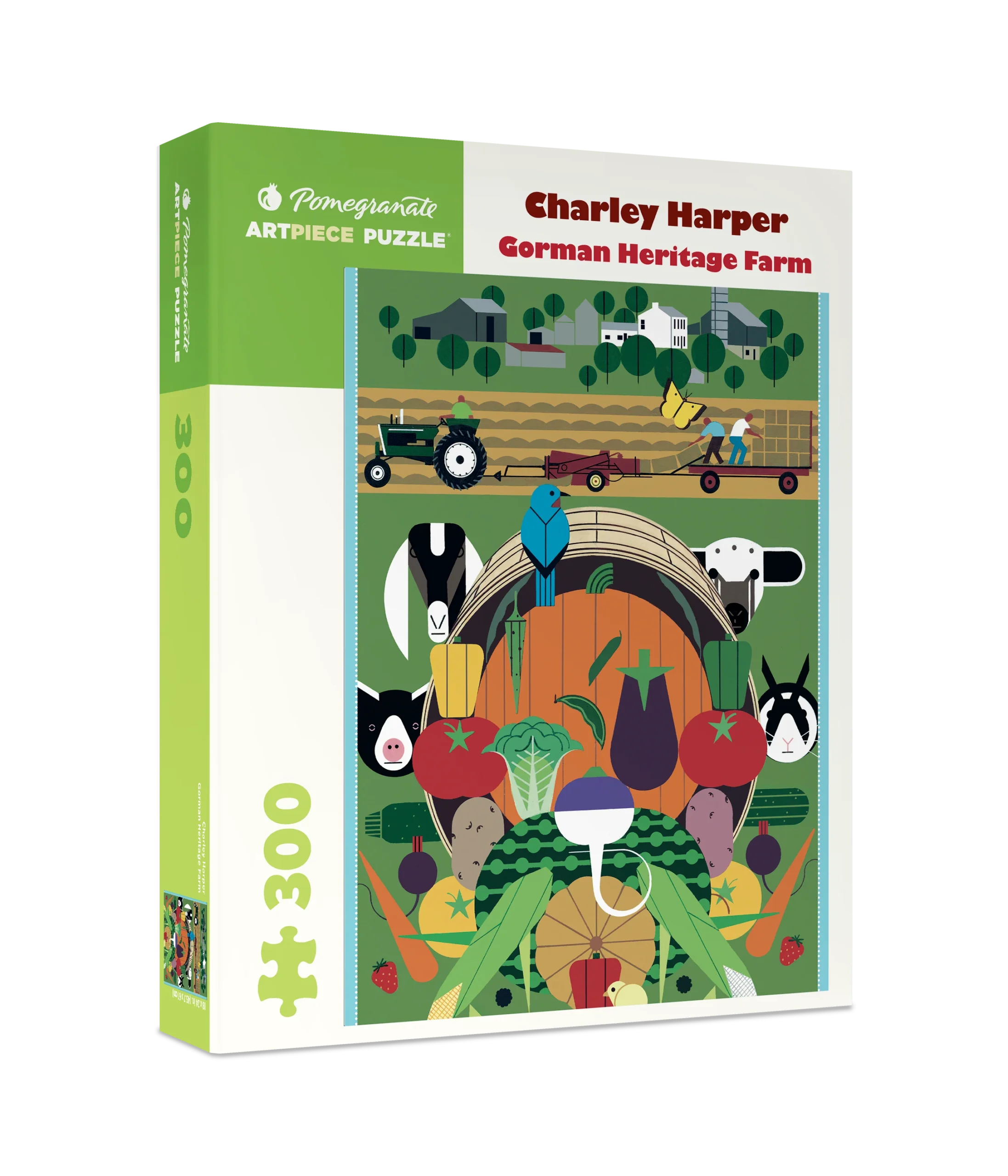Charley Harper: Gorman Heritage Farm 300-Piece Jigsaw Puzzle