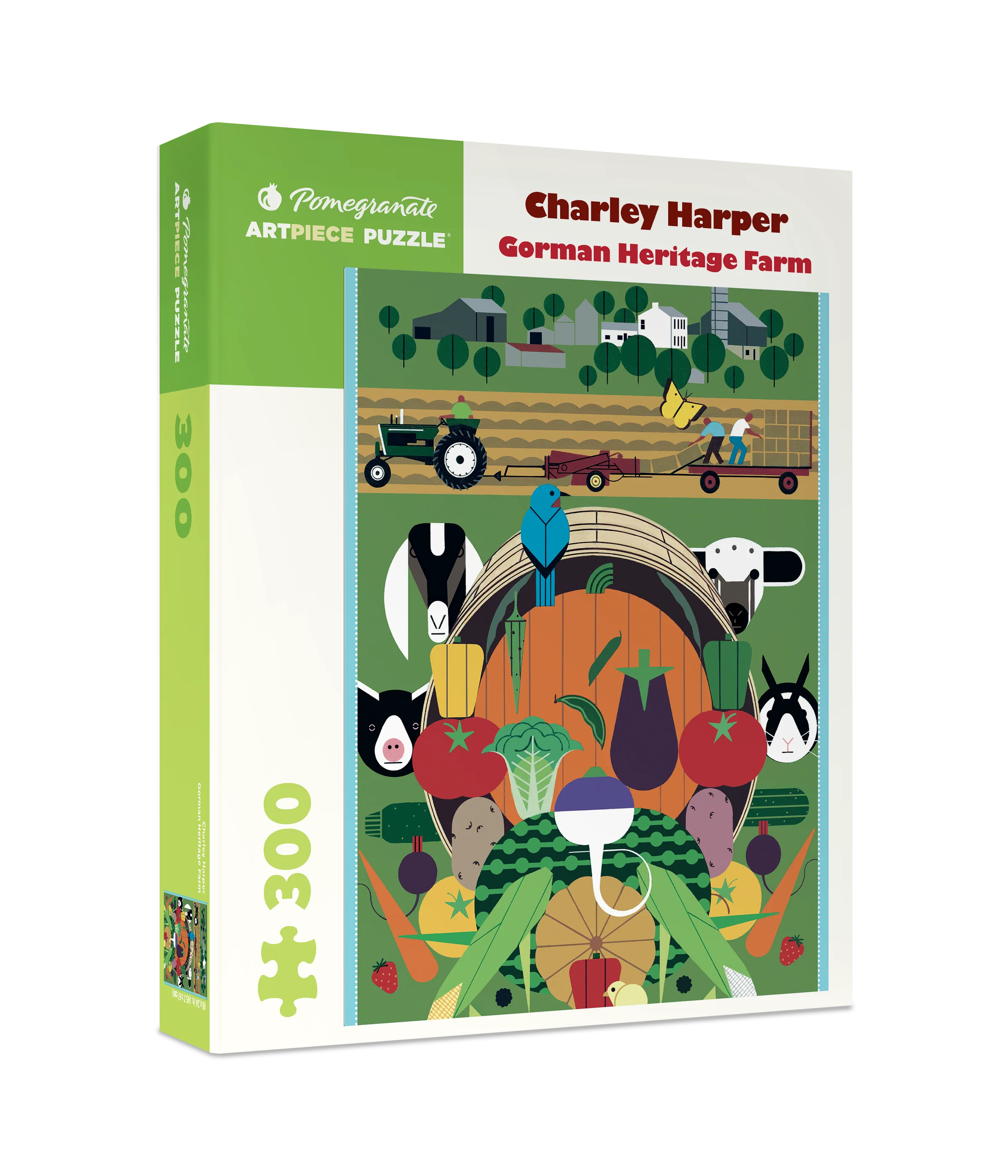 Charley Harper: Gorman Heritage Farm 300-Piece Jigsaw Puzzle