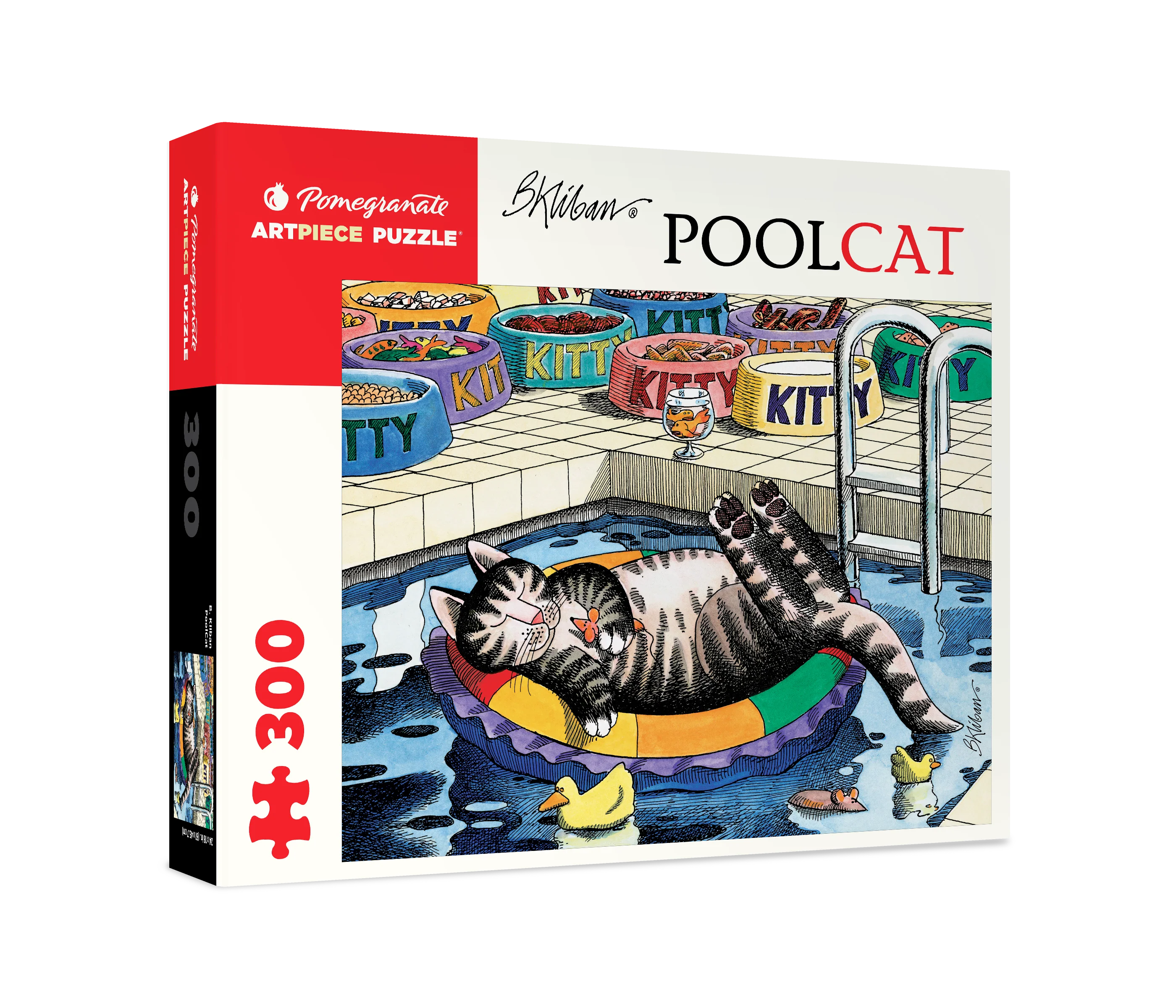 B. Kliban: PoolCat 300-piece Jigsaw Puzzle